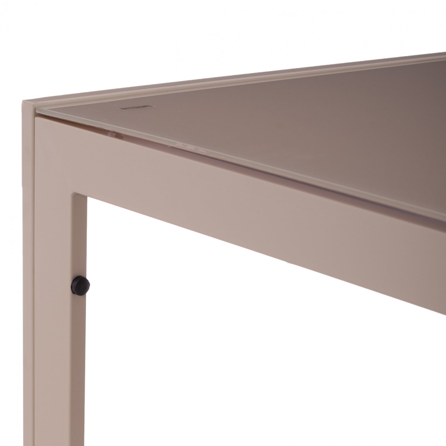 Маса OFER метална 150х90х75 см -бежов цвят