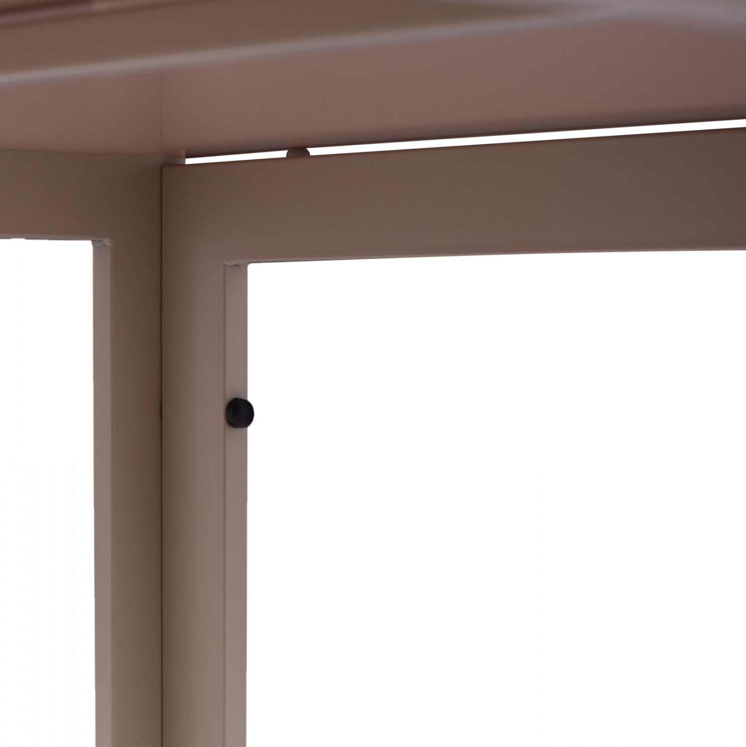 Маса OFER метална 150х90х75 см -бежов цвят