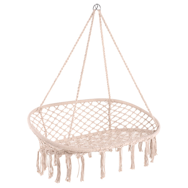 Люлка висяща  NEENA  макраме 130x67x120-140см.