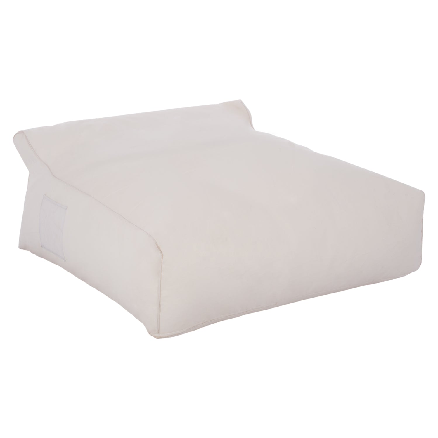 Пуф YAMIN  100% водоустойчивбял цвят 140x140x40-60