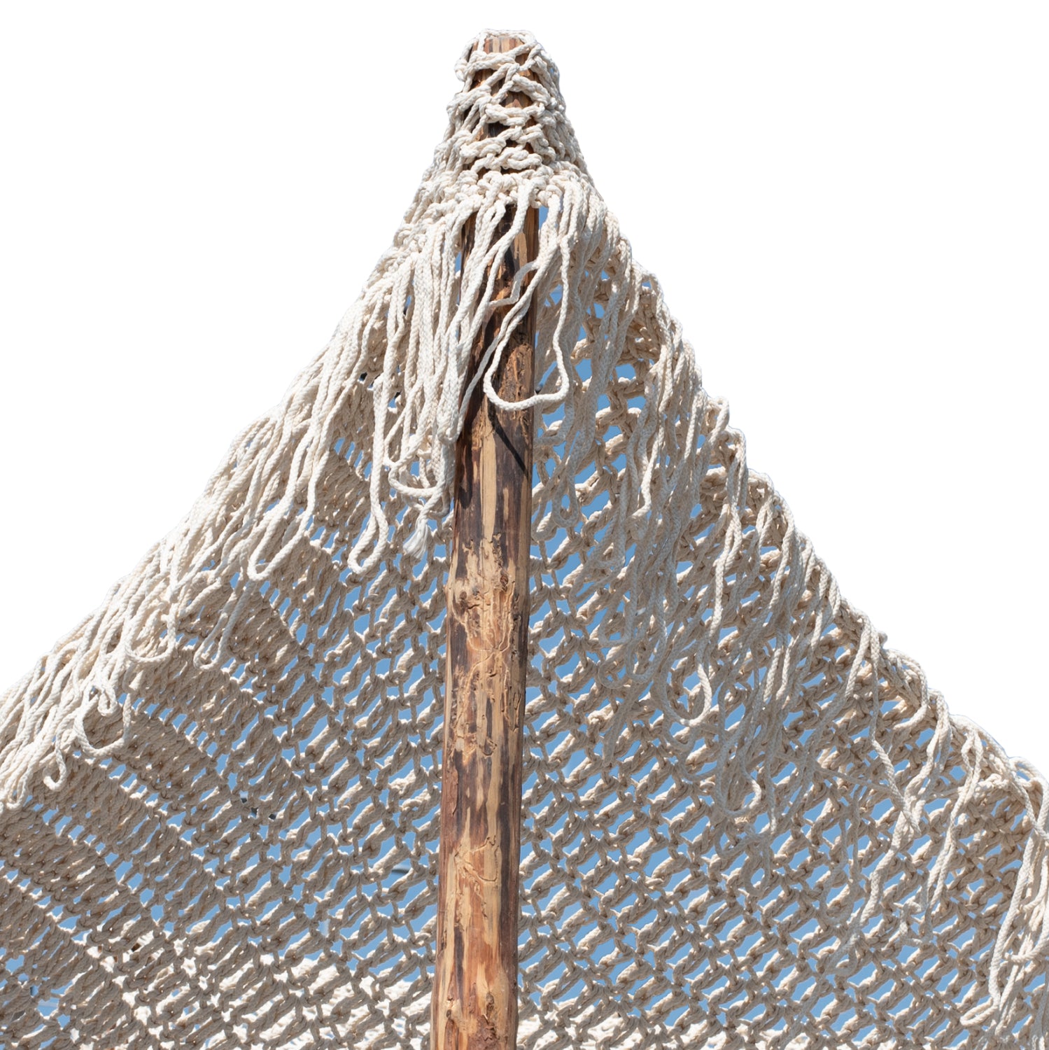 Сенник от мекраме 3/3м бежов цвят