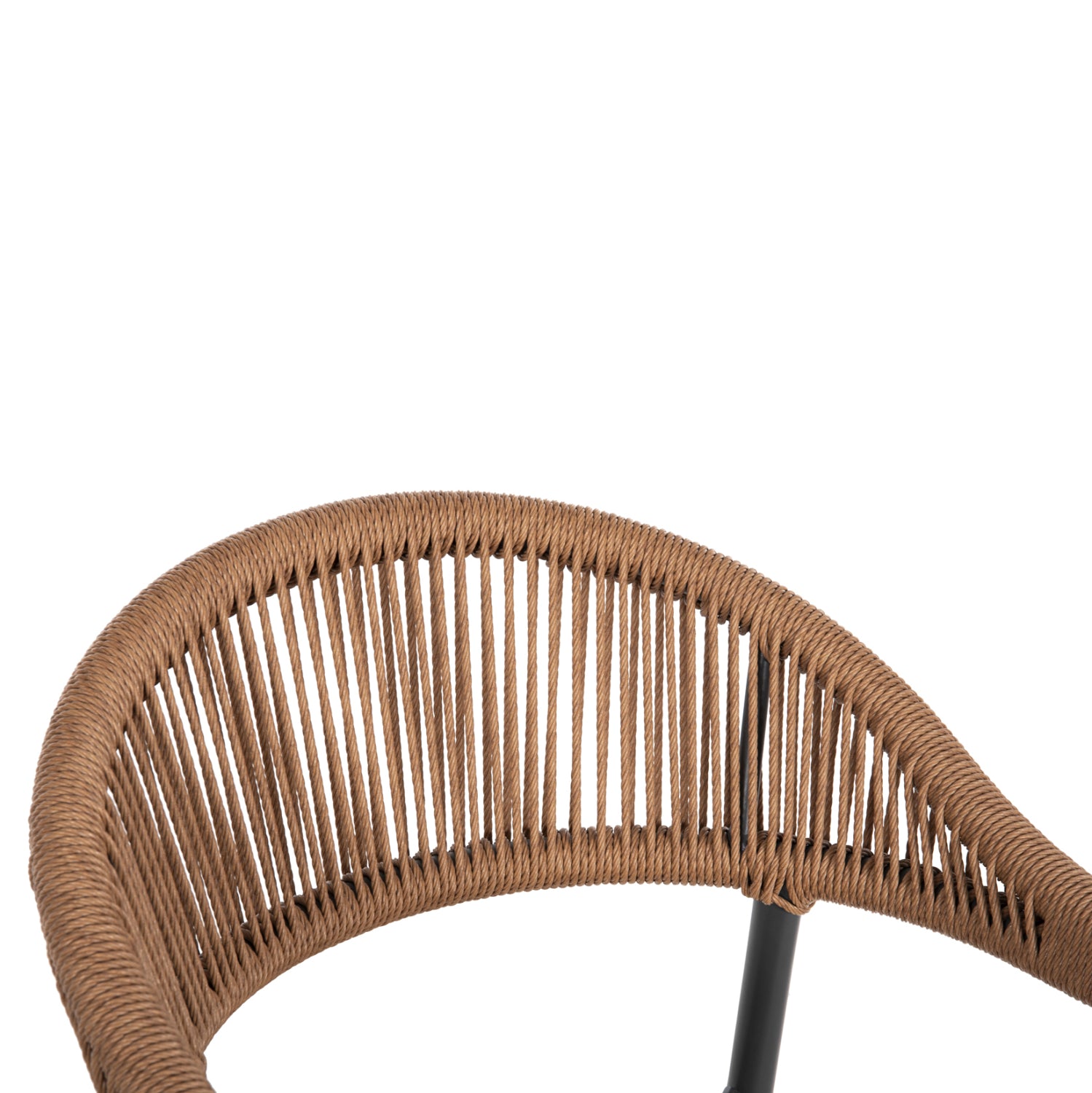 Бар стол GREGG цвят антрацит-бежов