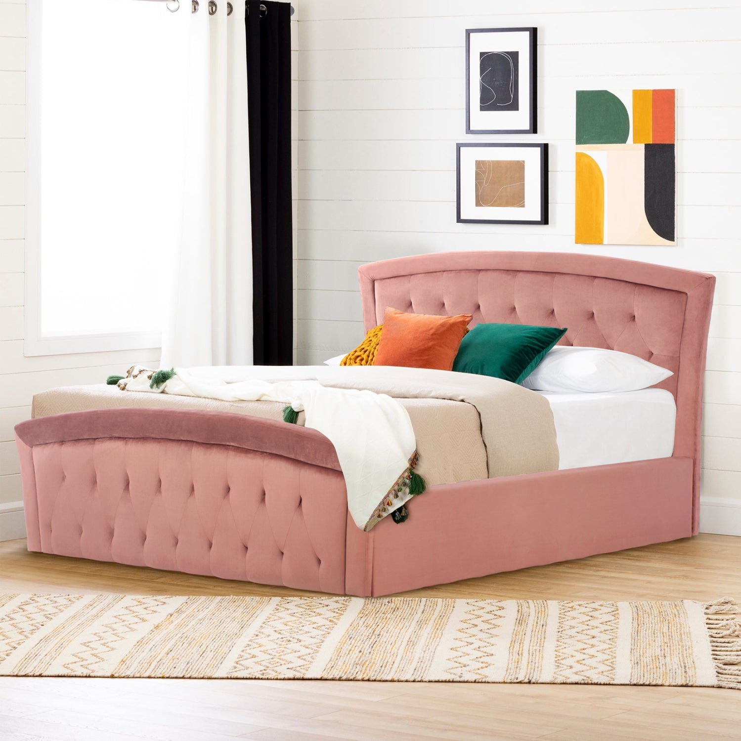 Спалня  Оделия розов цвят 160x200 см