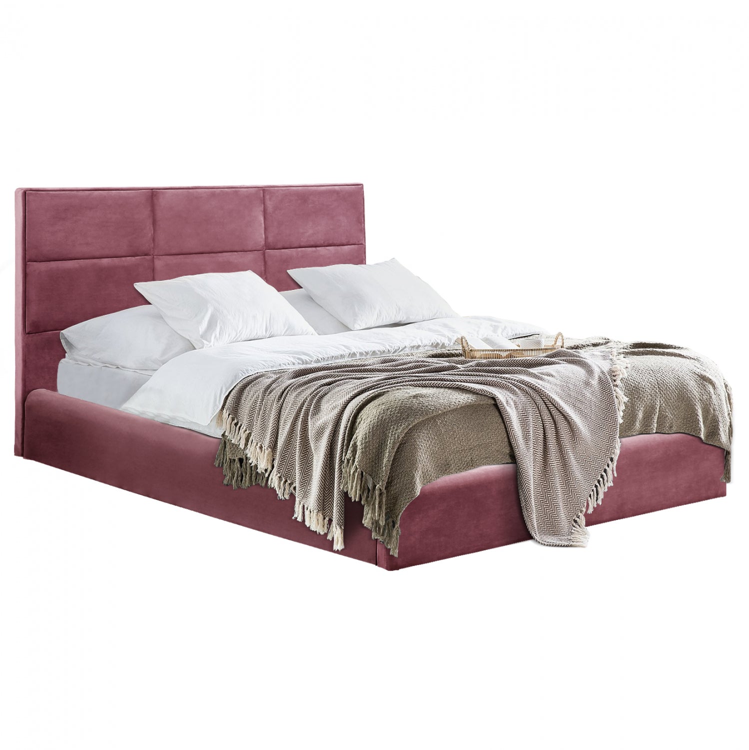 Спалня  BRILEY цвят гнила ябълка 160x200 см