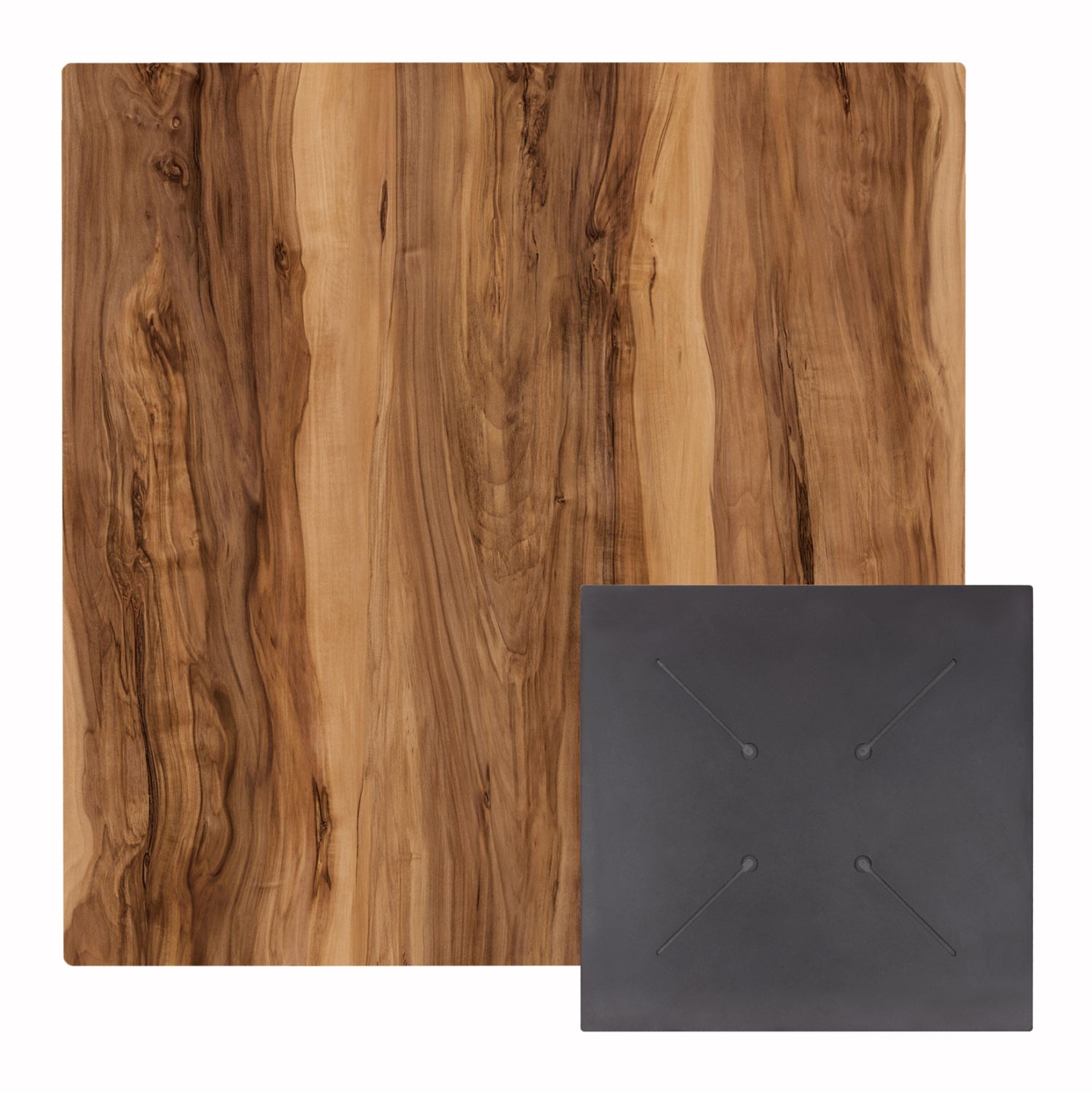 Плот за маса квадрат hpl индийско сесами 80x80cм