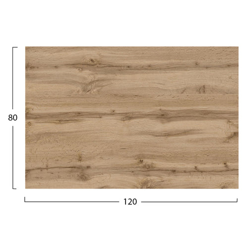 Hpl плот за маса правоъгълен сонама дъб 120x80см.