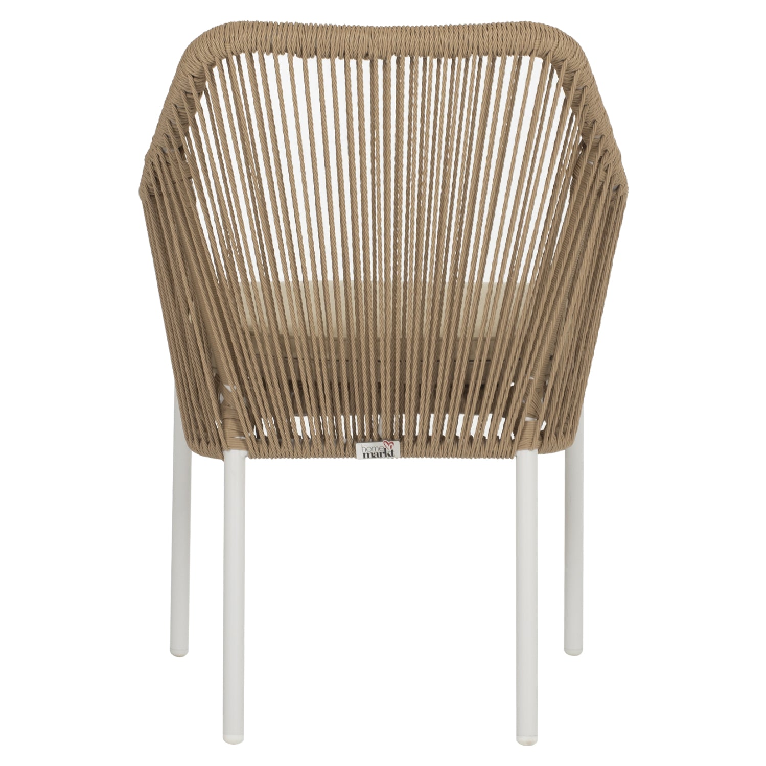 Алуминиево кресло  Eshoni цвят бял-бежов