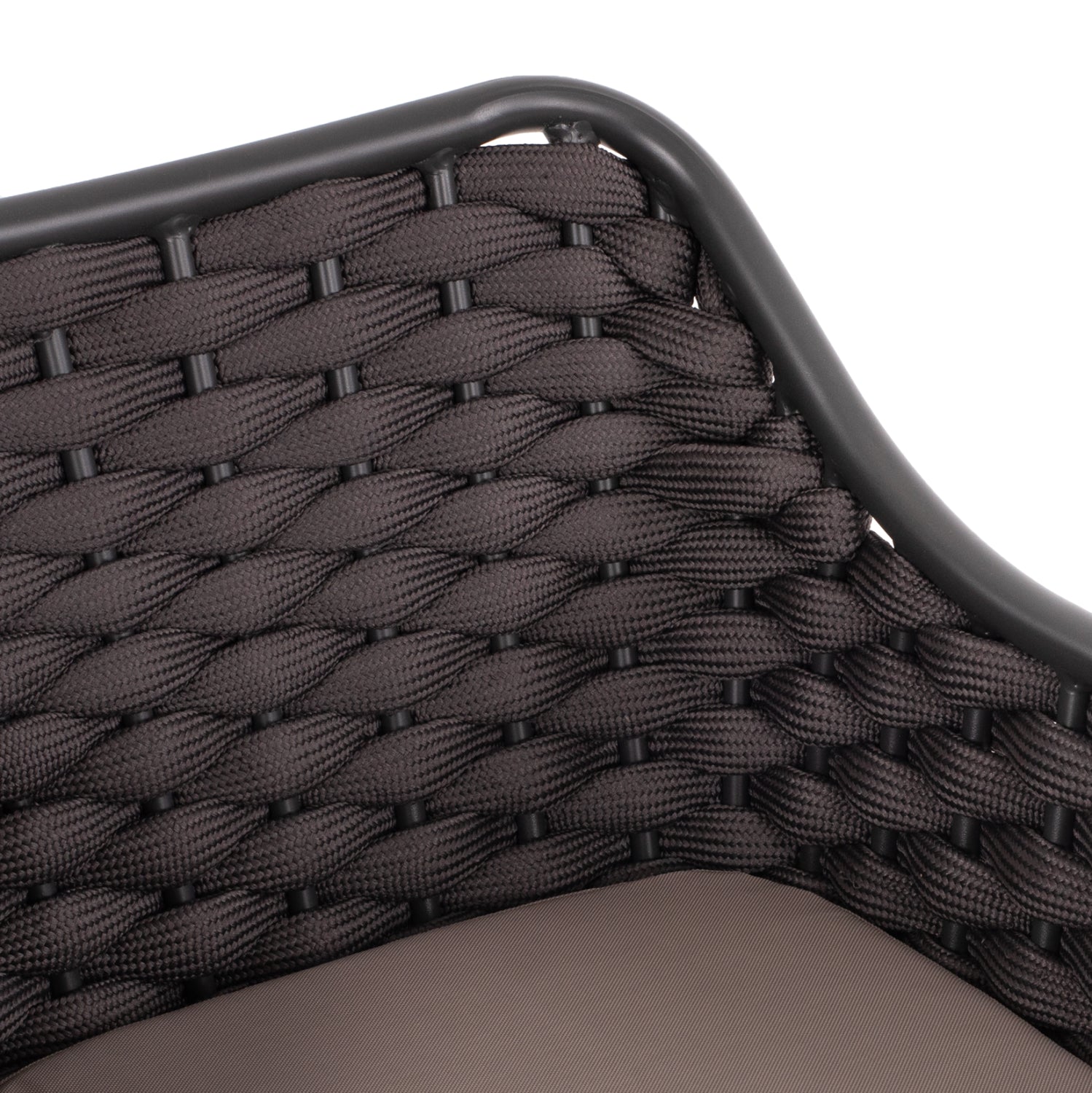 Кресло Гала тъмно сив цвят 56x58x76