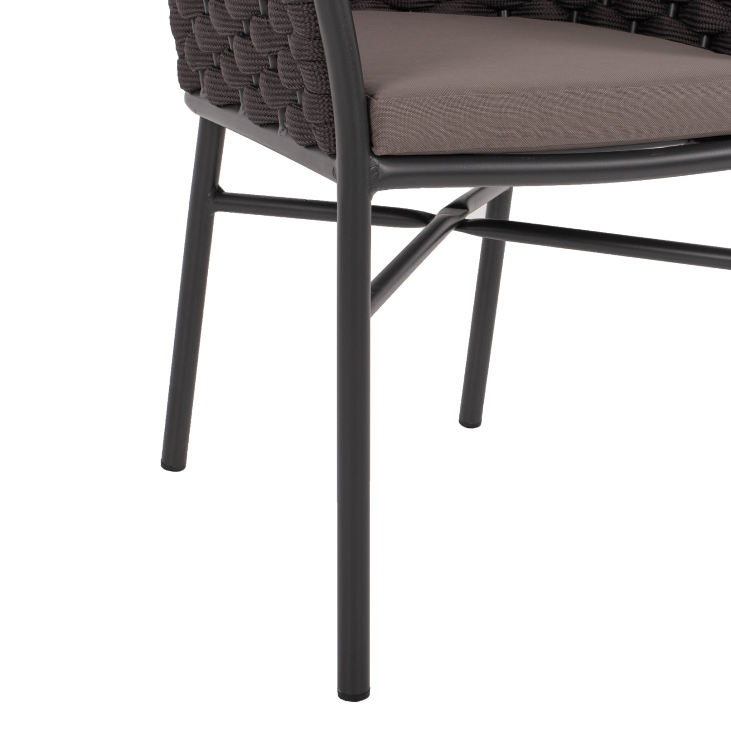 Кресло Гала тъмно сив цвят 56x58x76