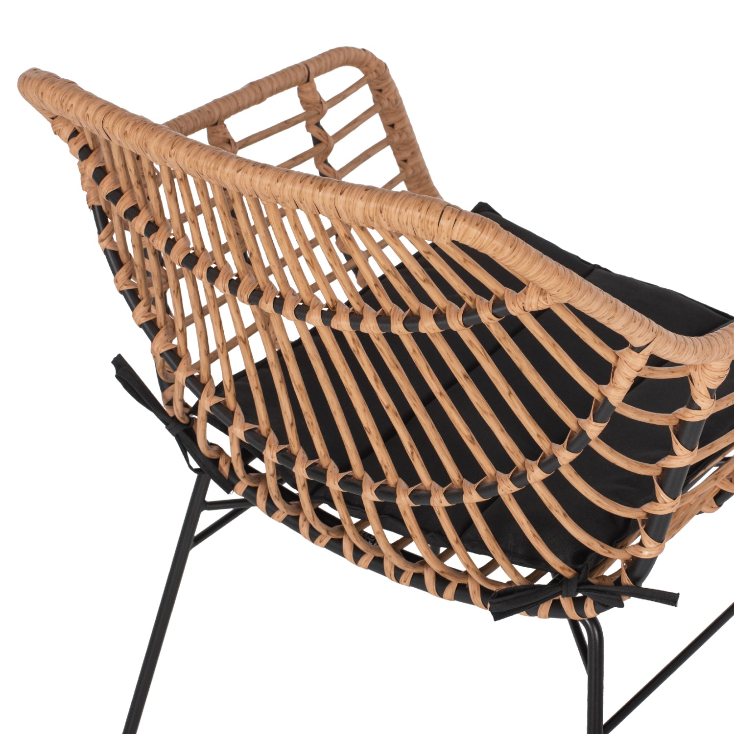 Кресло Алегра бежов цвят 58,5x60,5x80