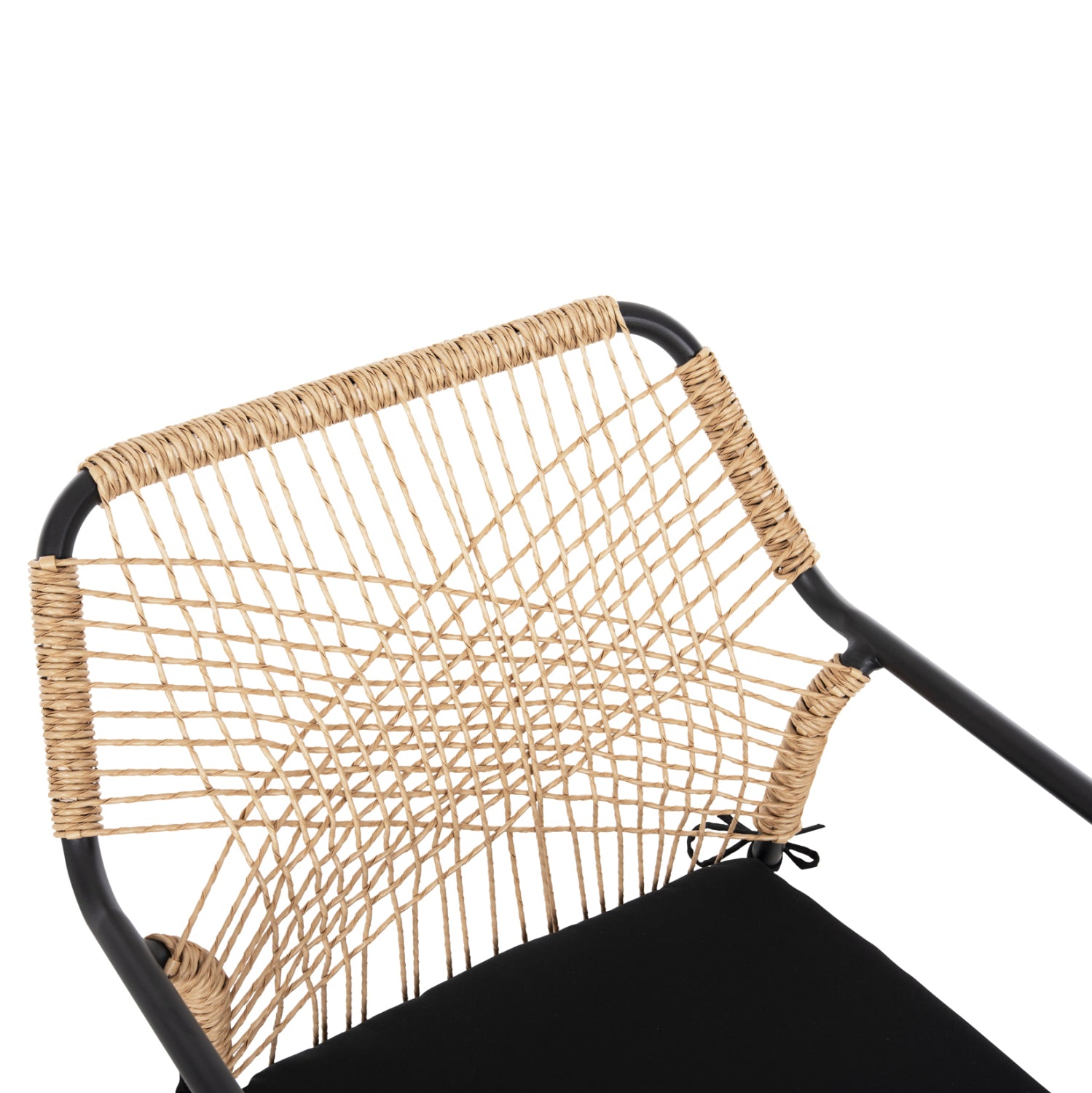 Стол TROTTER цвят тъмно сив-бежов 56x60x85