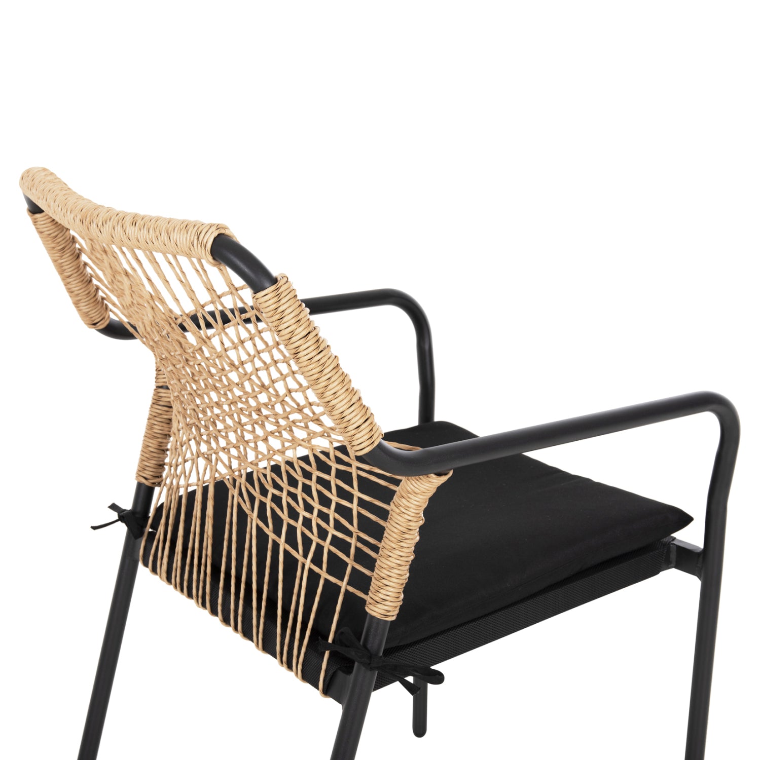 Стол TROTTER цвят тъмно сив-бежов 56x60x85