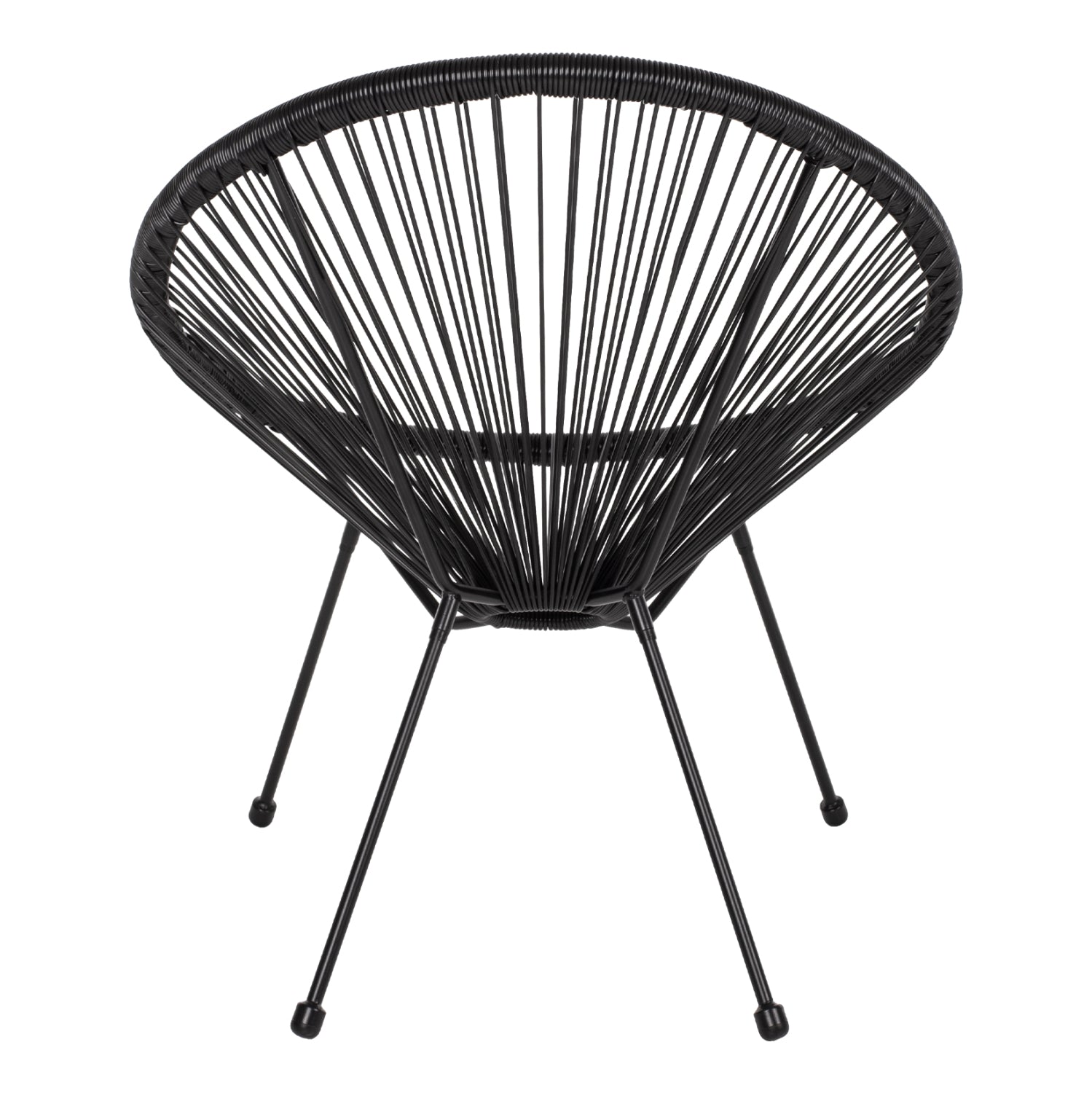 Кресло Алегра акапулко черно 71x72x80