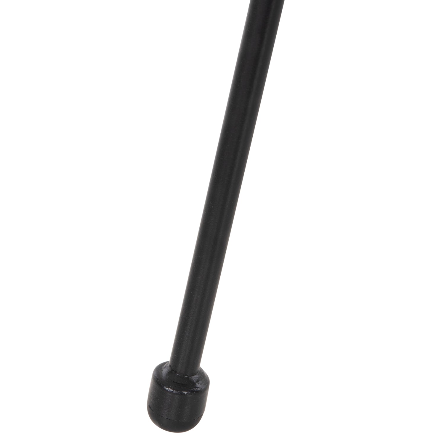 Маса Акапулко цвят бежов ратан -черен метал