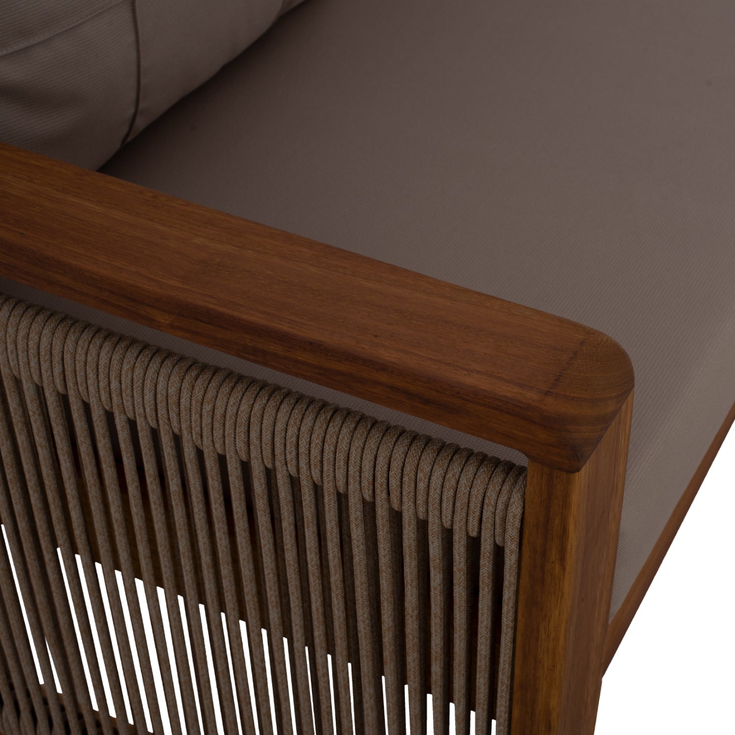 Комплект Ироко цвят орех-бежов