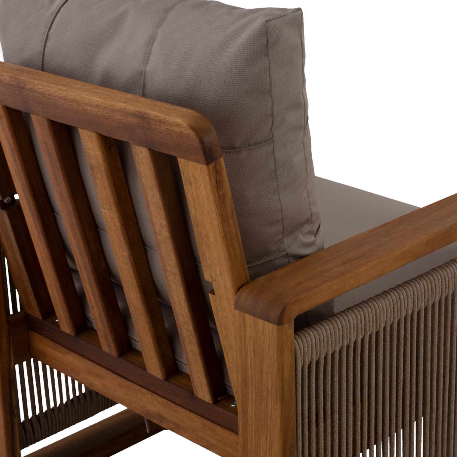 Комплект Ироко цвят орех-бежов