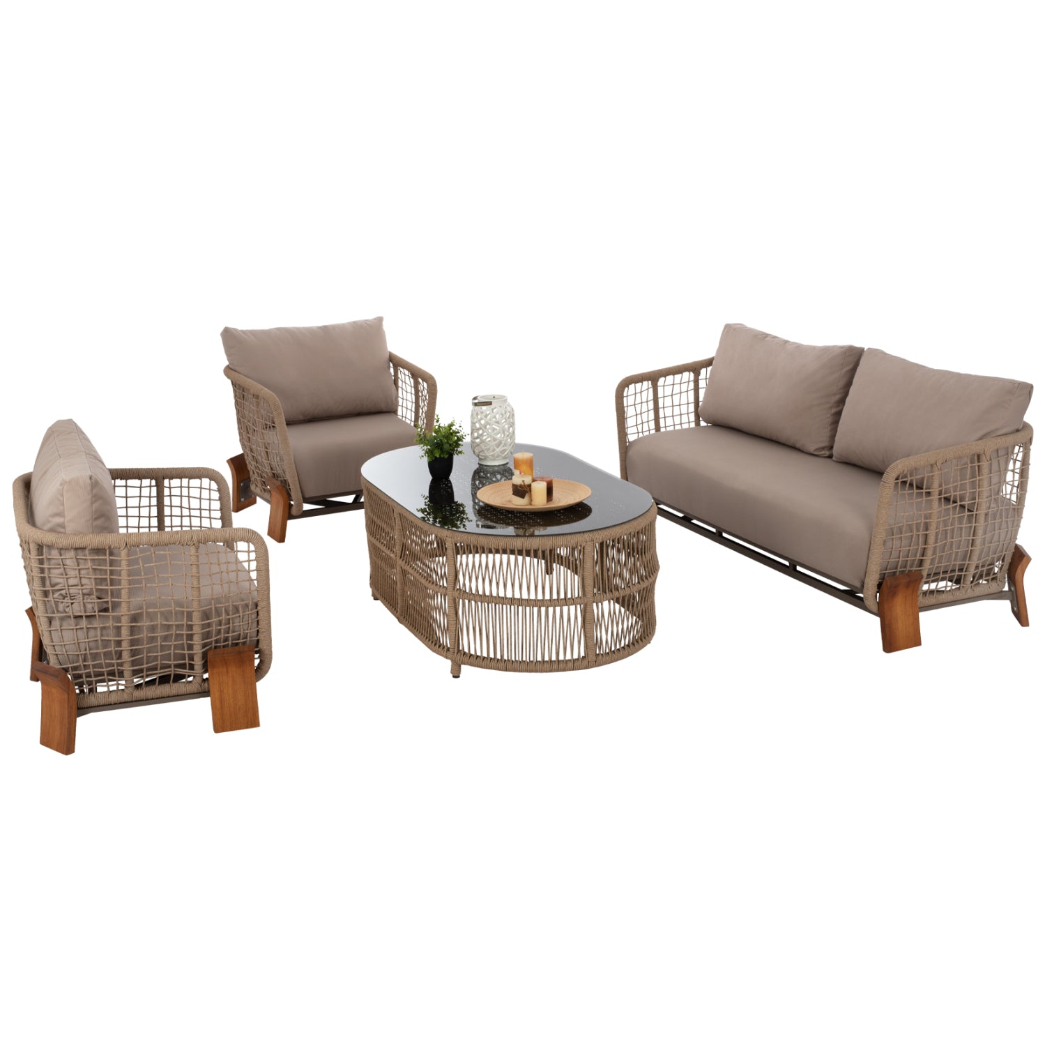 Комплект Ироко натурал