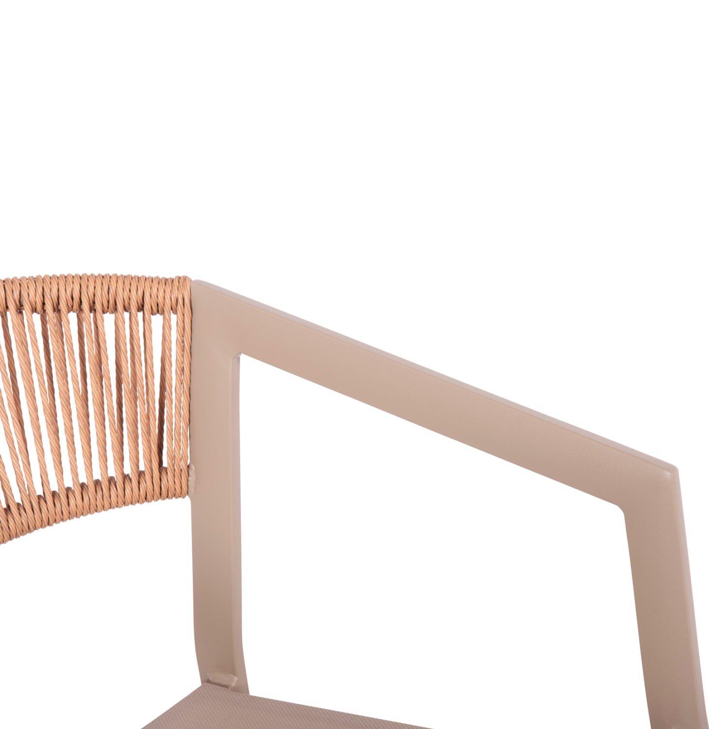 Бар стол 5892 средна височина -цвят шампанско-бежов 55x56.5x99