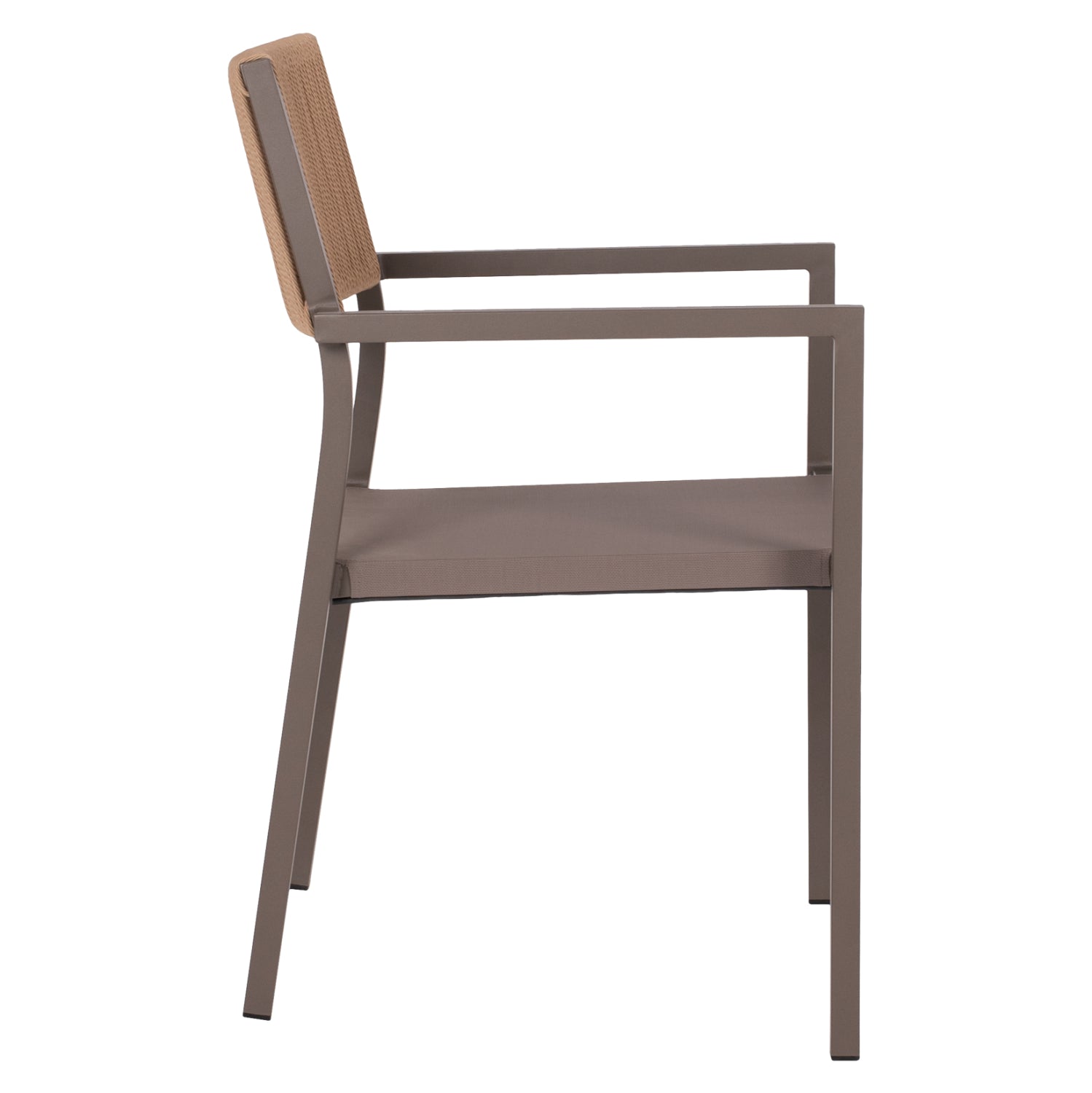 Кресло Мирен цвят шампанско 55,5x58,5x83