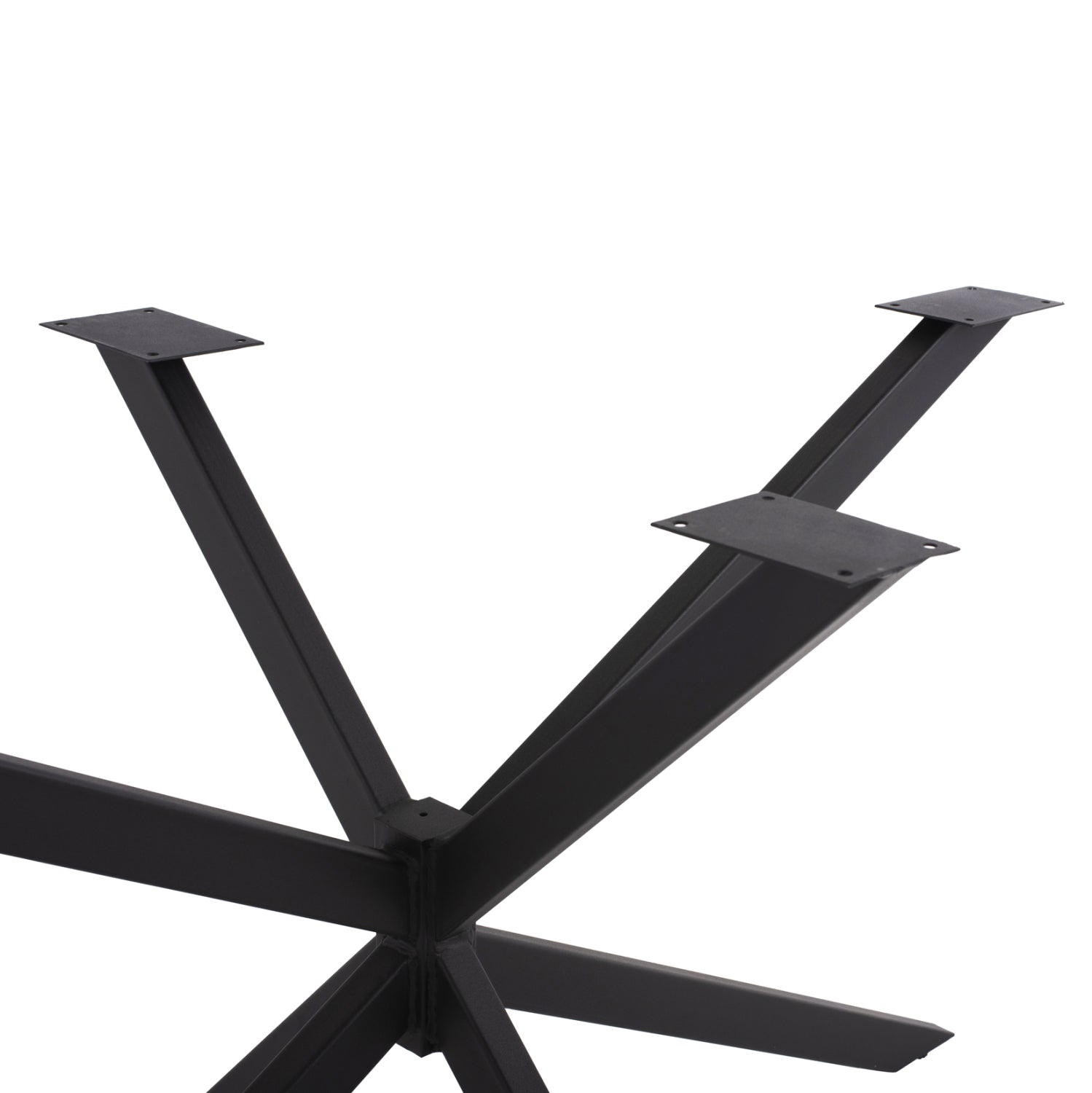 Основа за маса двойна 5917 черен цвят 130x72x71,5см