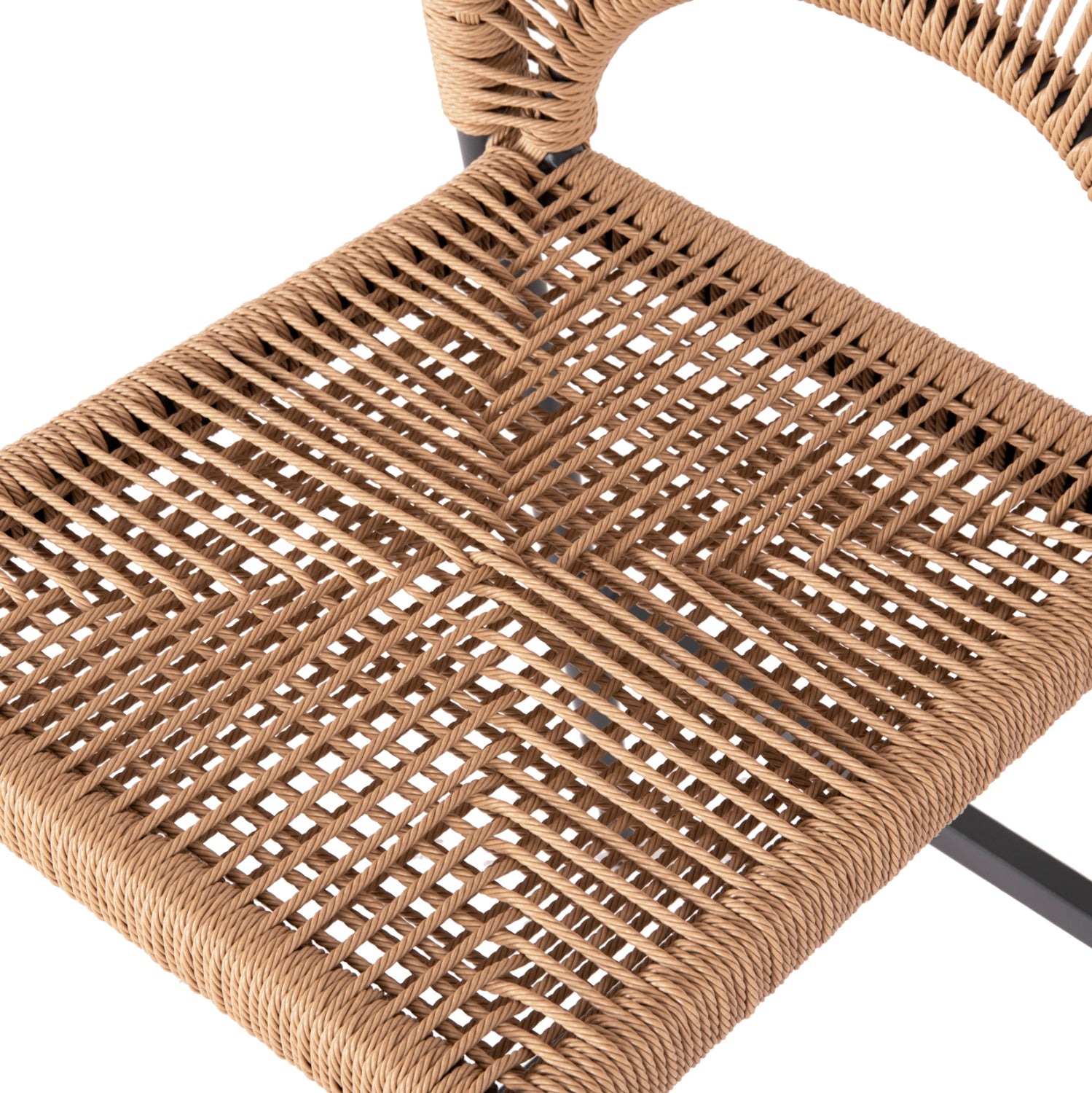 Бар стол NOJO средна височина цвят тъмно сив-натурал 40x55.5x99