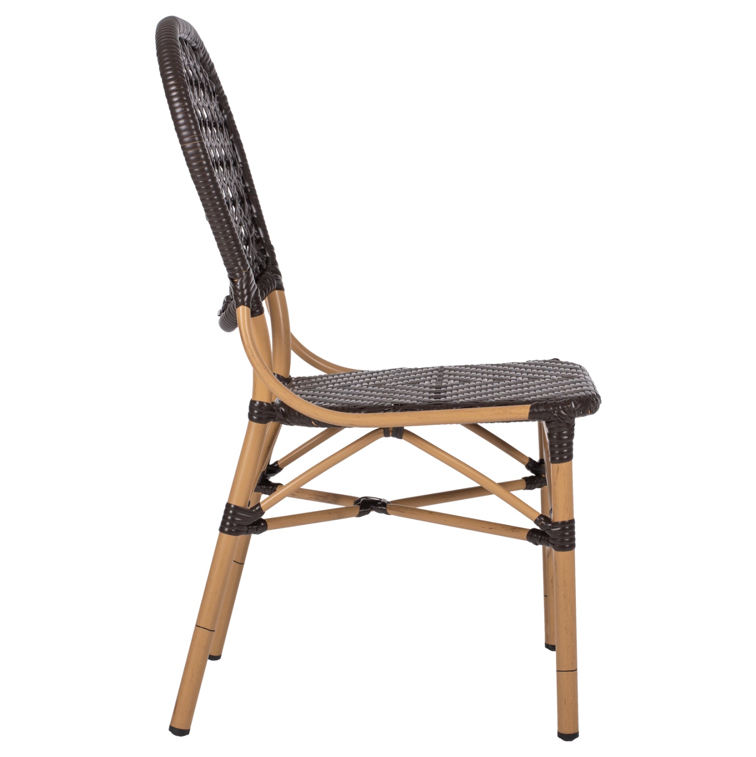 Стол Бамбо кафяв цвят 47x58x95