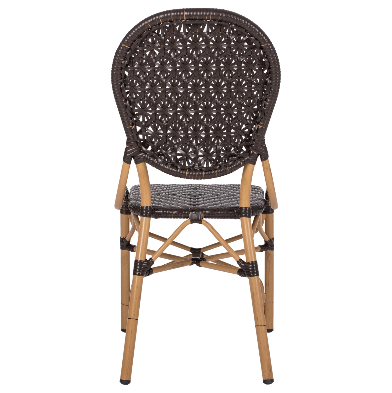 Стол BAMBOO кафяв цвят 47x58x95