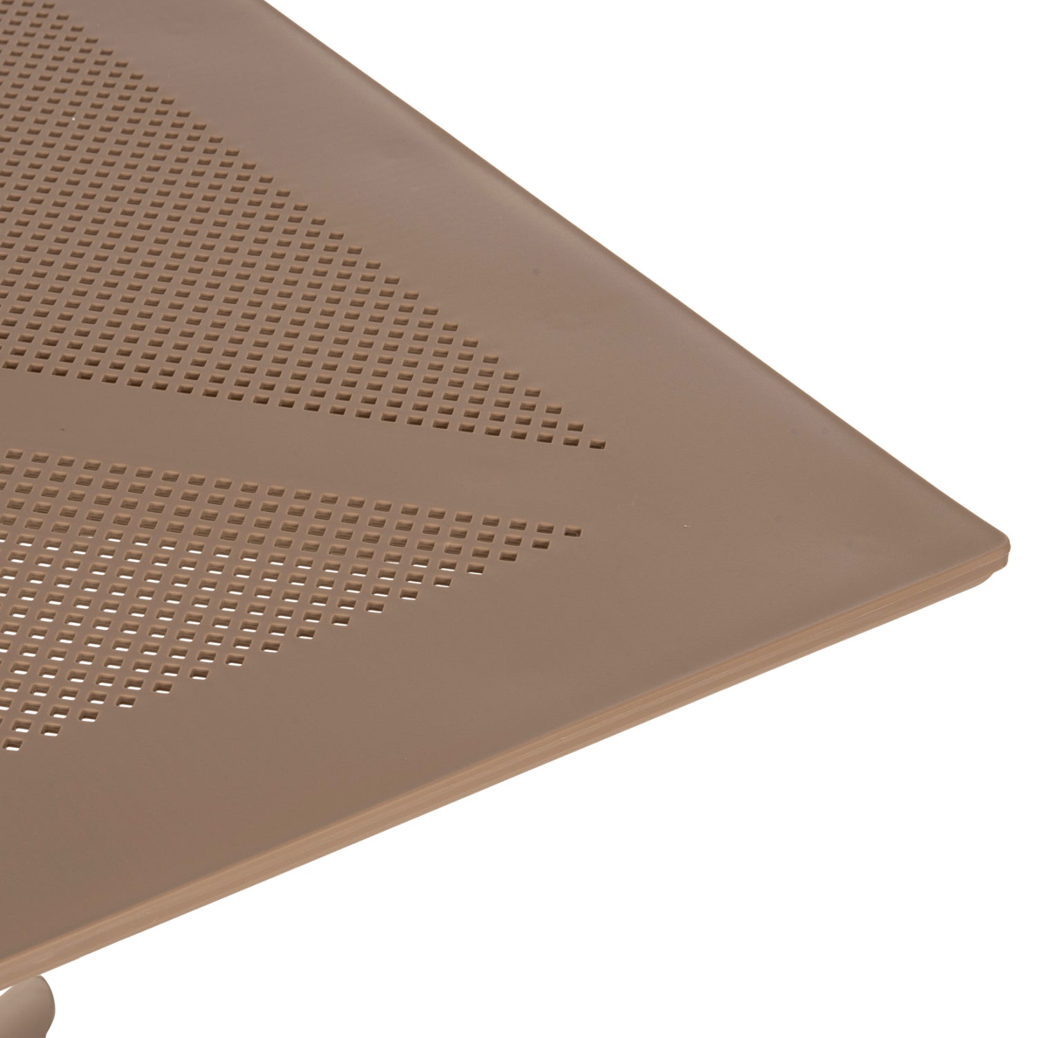 Градинска  маса Сара капучино /полипропилен 80x80x75см