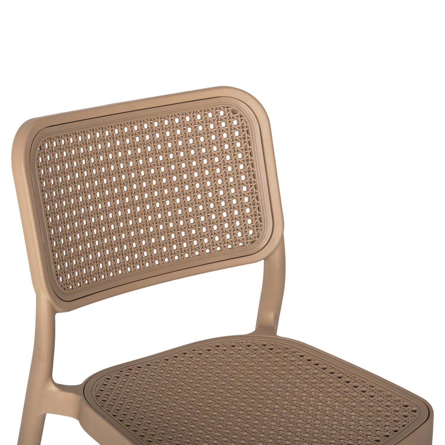 Полипропиленов стол MEKO  капучино 51x52x80см