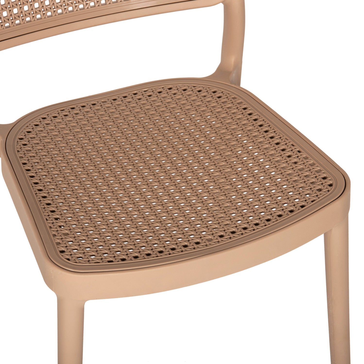 Полипропиленов стол MEKO  капучино 51x52x80см