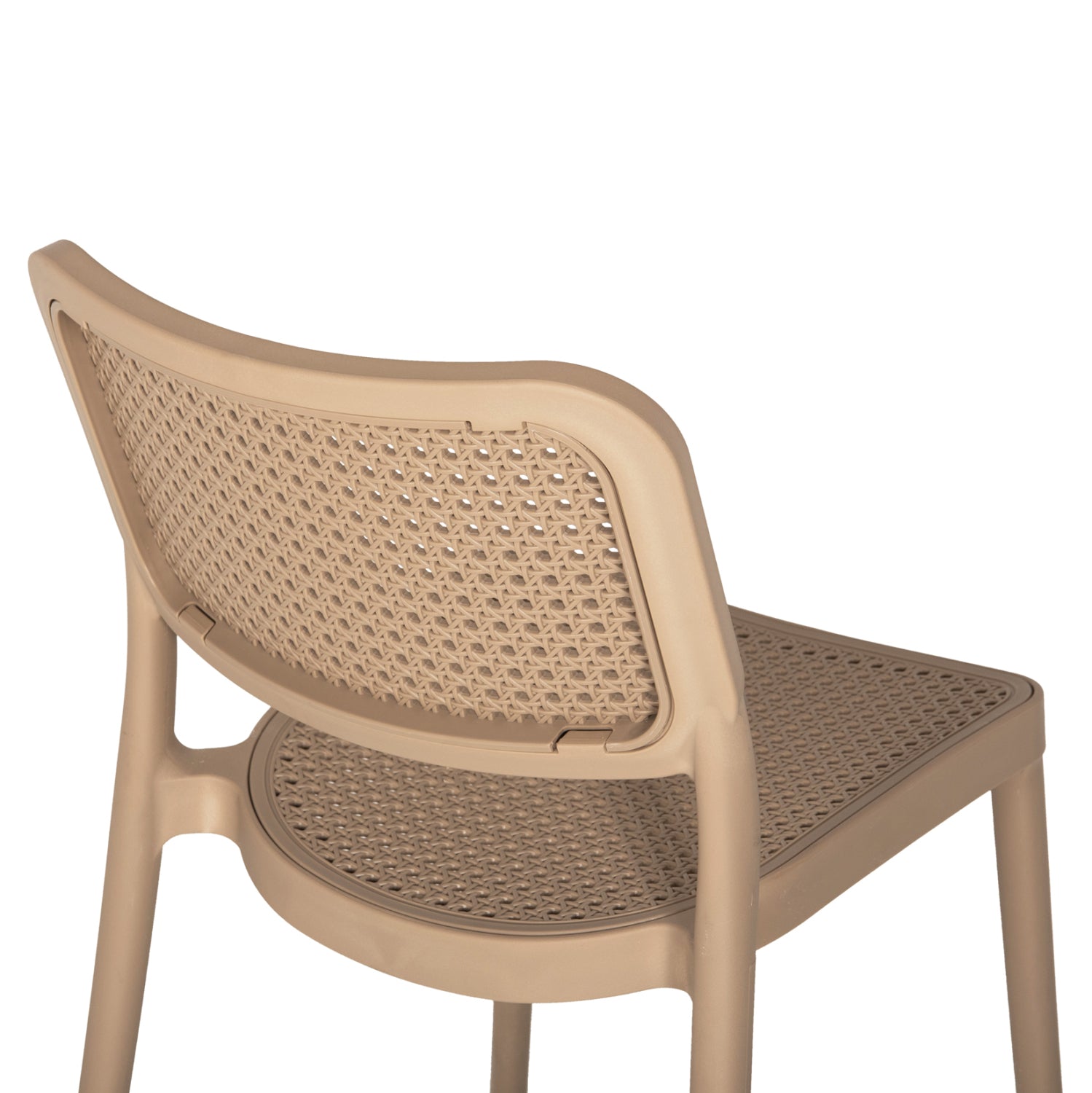 Полипропиленов стол MEKO  капучино 51x52x80см