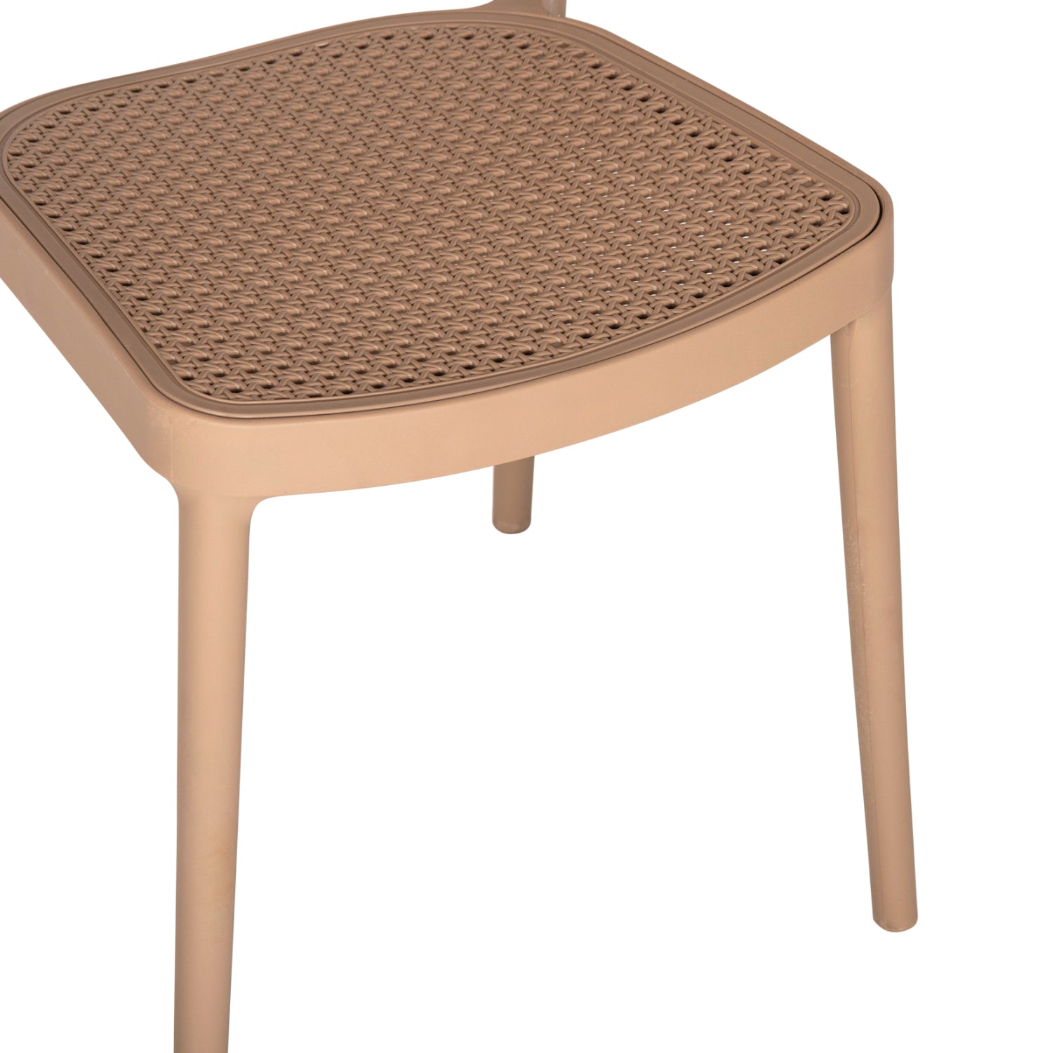 Полипропиленов стол MEKO  капучино 51x52x80см