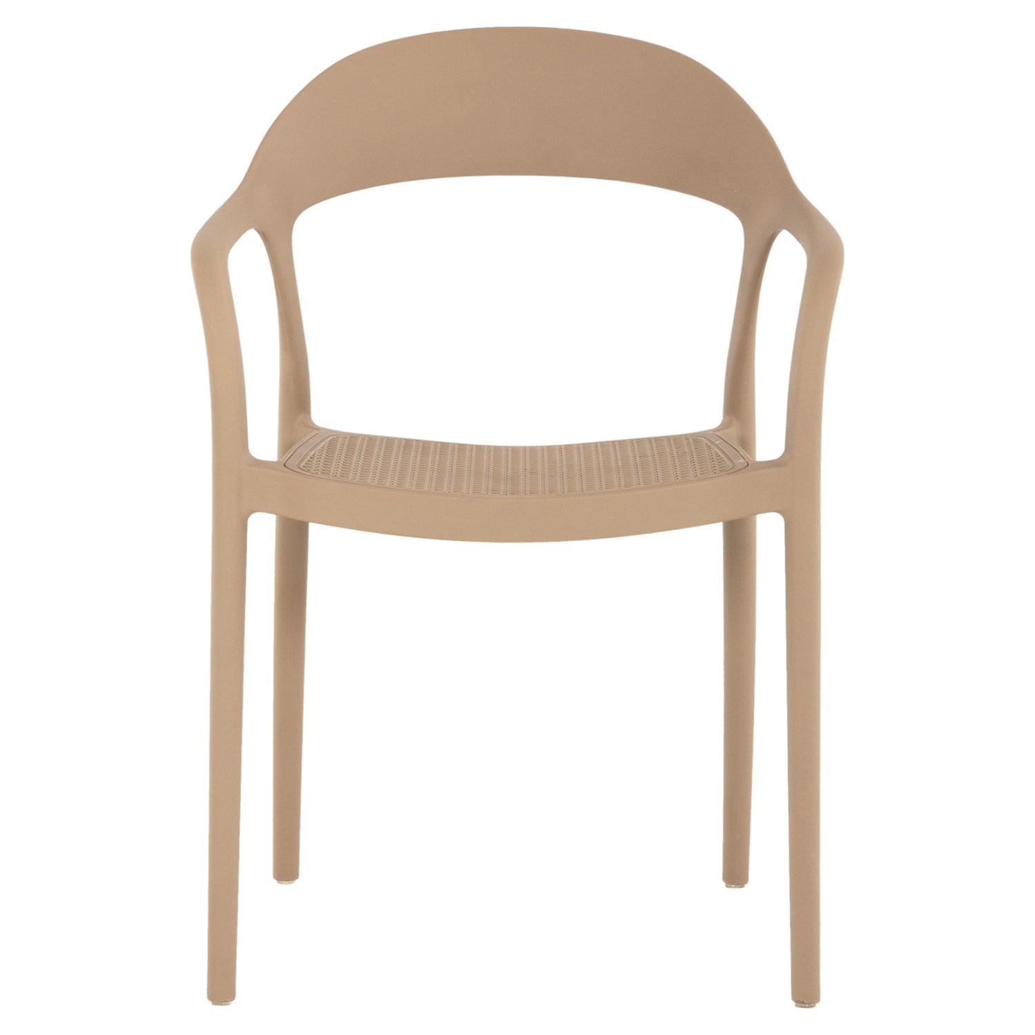 Кресло  CLEO цвят капучино pp 57x53x81