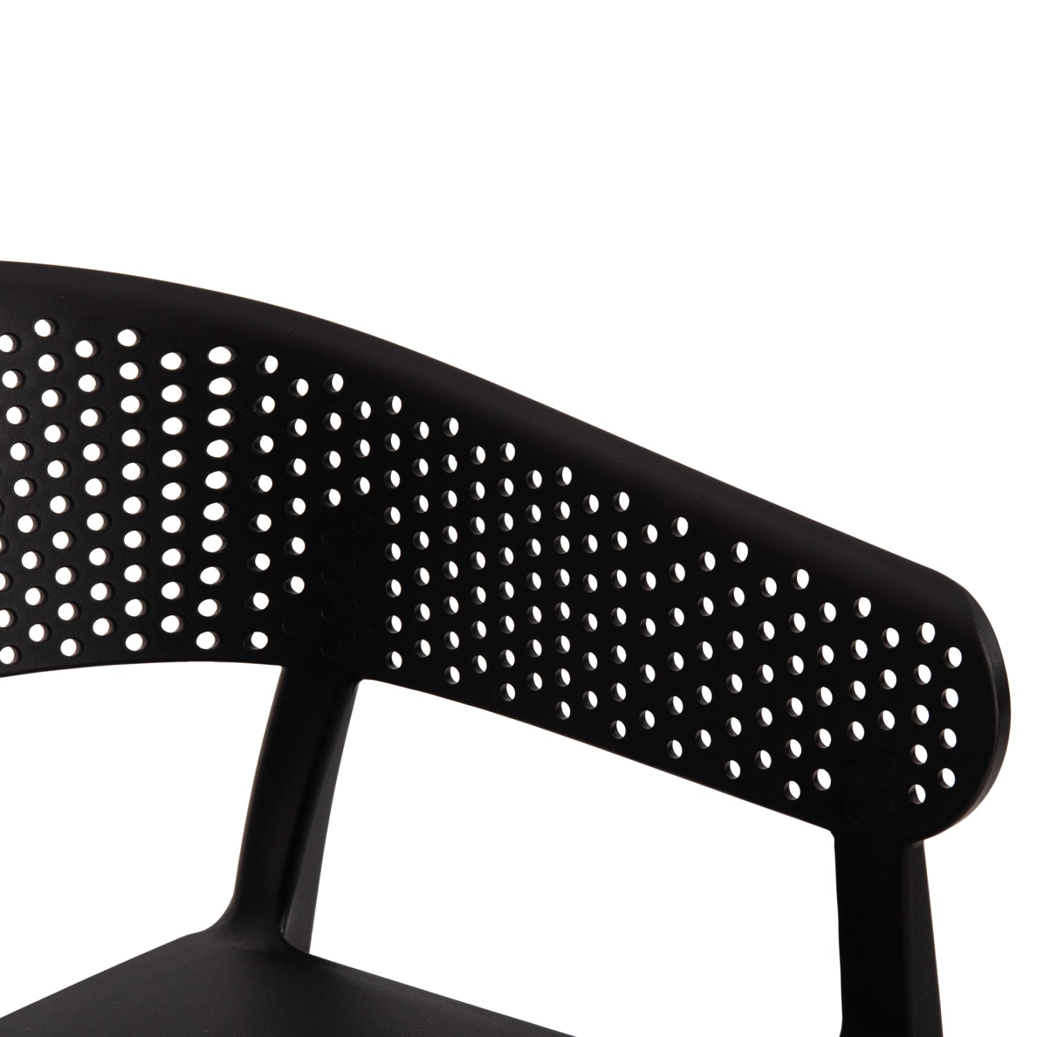 Стол PERFOE черен цвят 53,5x50,5x73