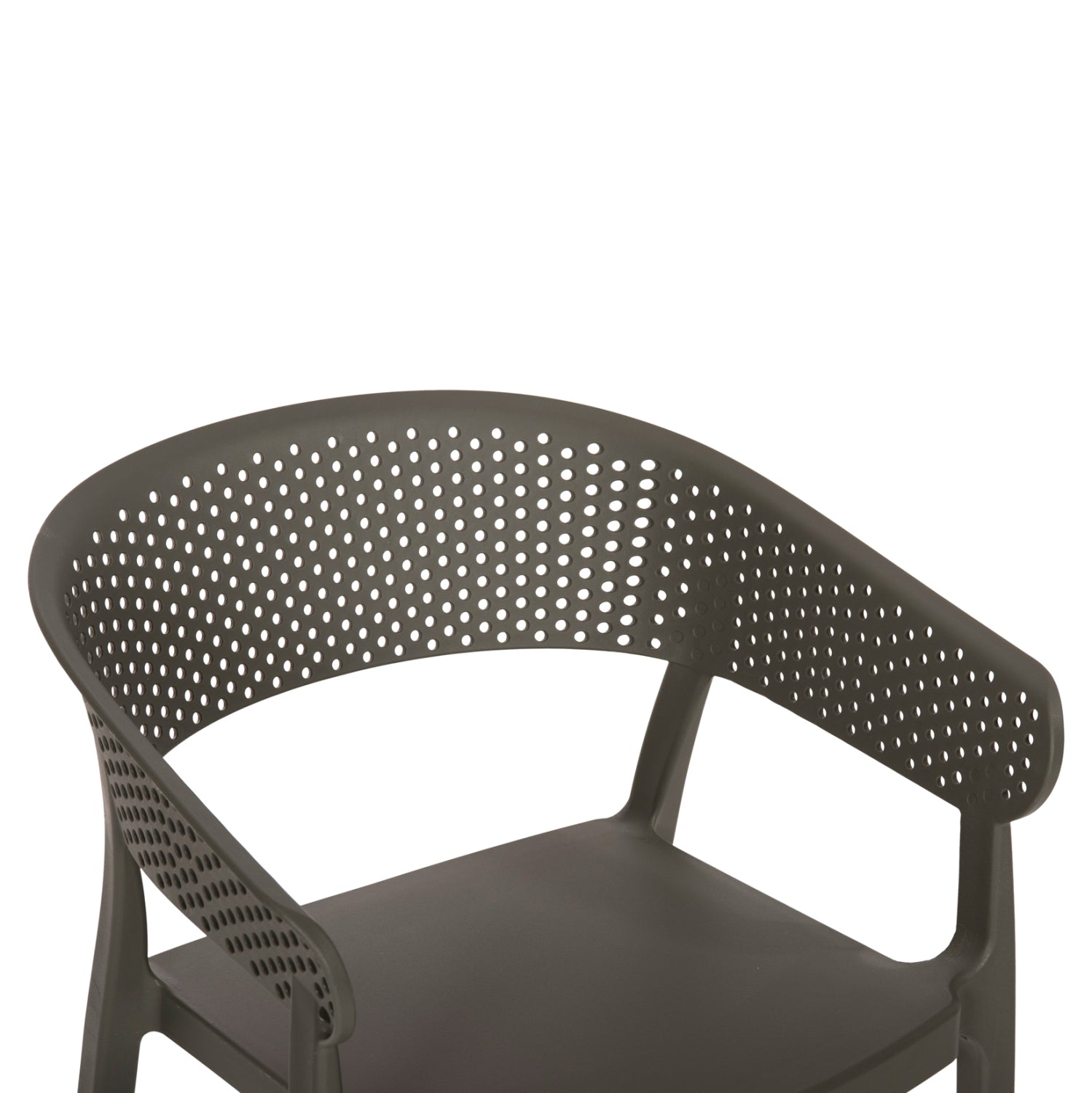 Стол PERFOE тъмно маслено зелен цвят 53,5x50,5x73