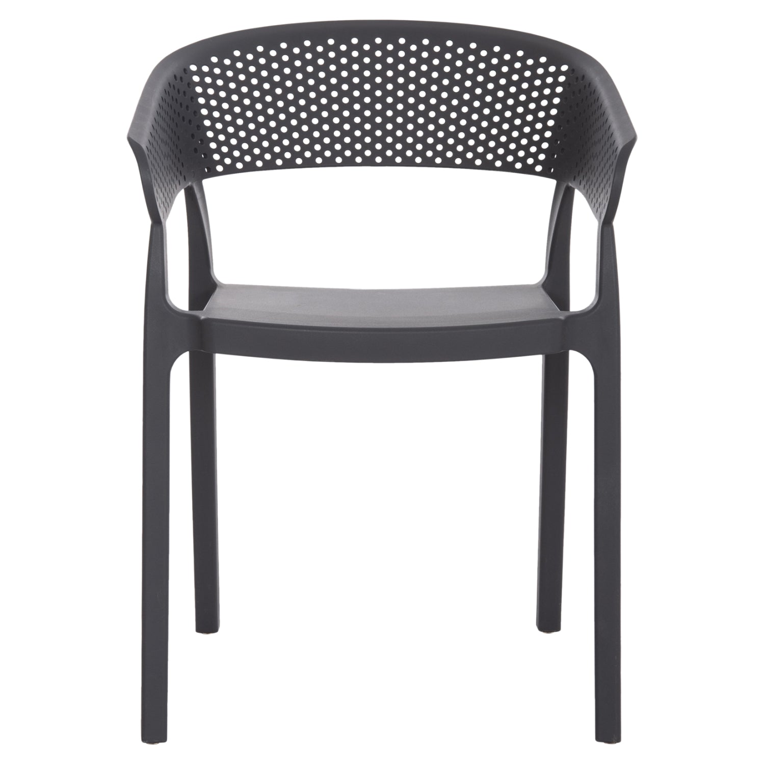 Стол PERFOE сив цвят 53,5x50,5x73