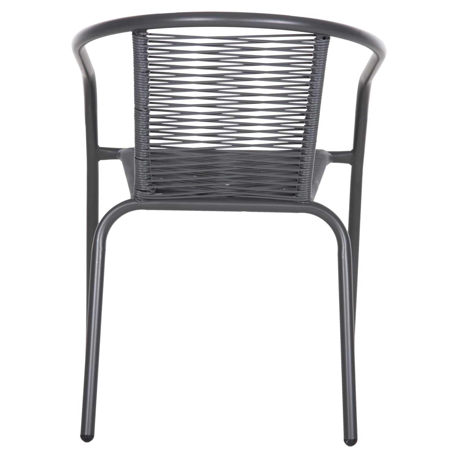 Стол Стив сив цвят 54x61x75