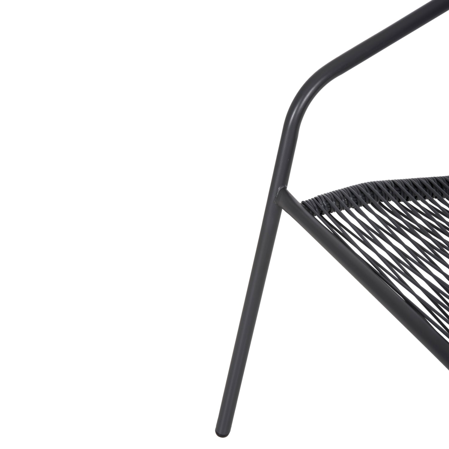 Стол Стив сив цвят 54x61x75