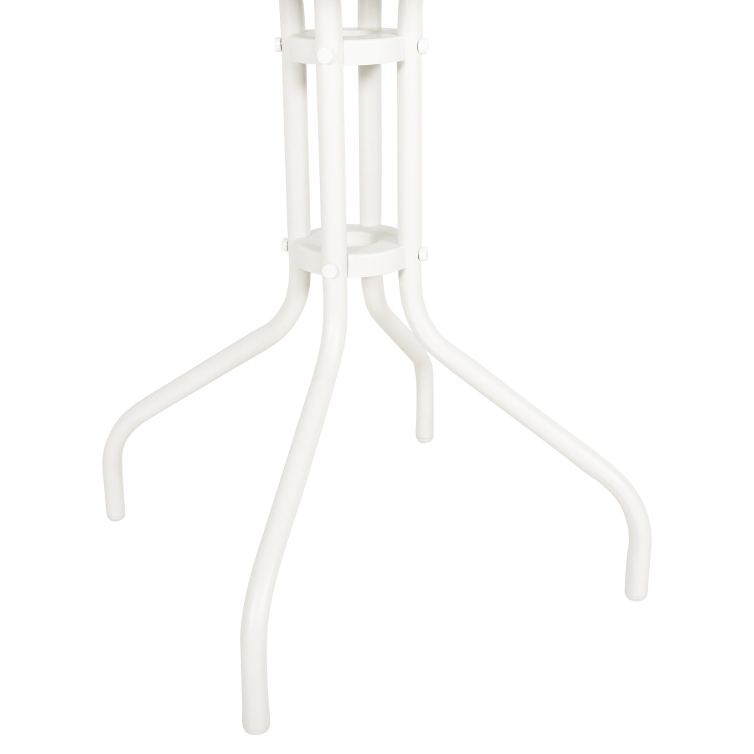 Маса Лино ф60 метална -бял цвят