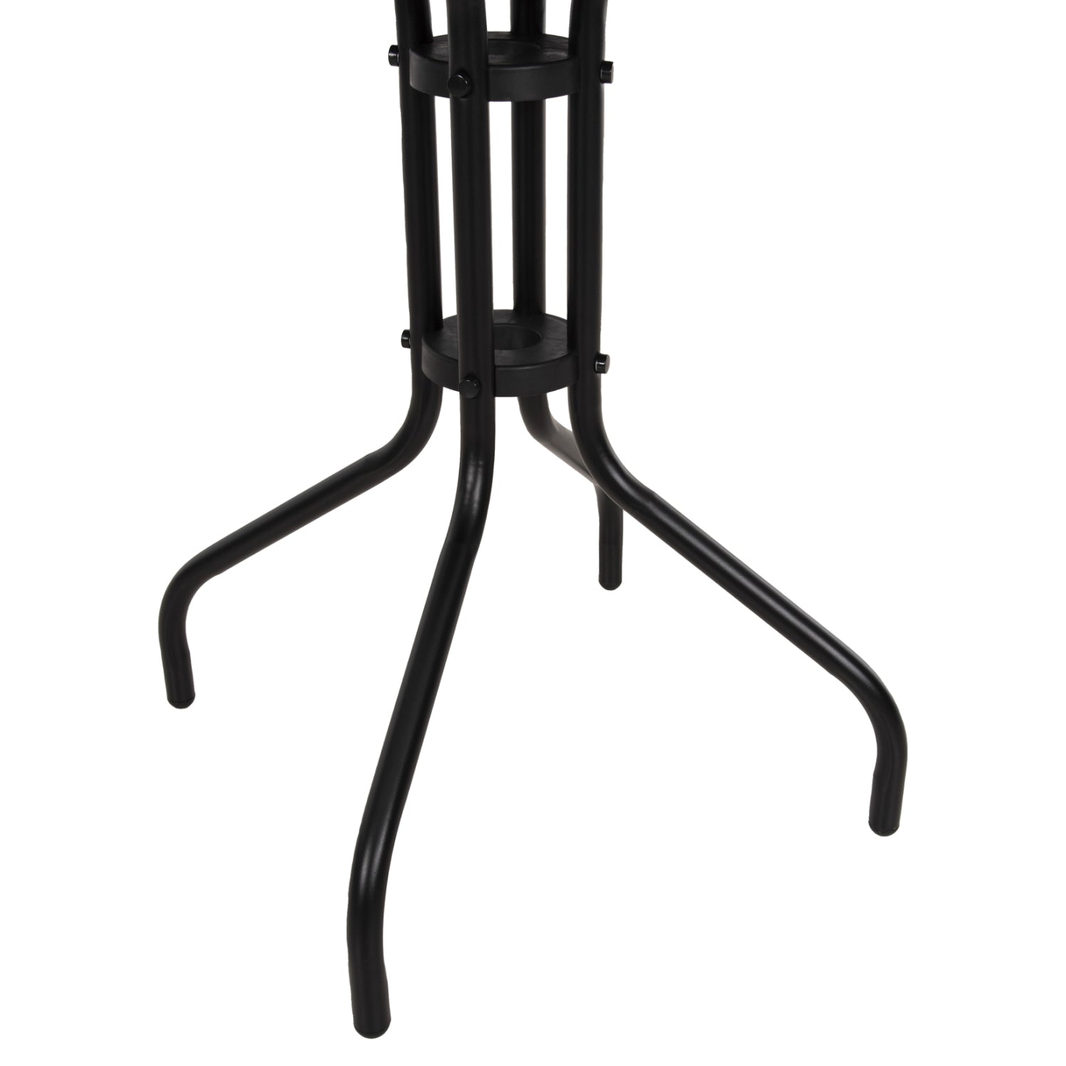 Маса Лино ф60 метална  -черен цвят