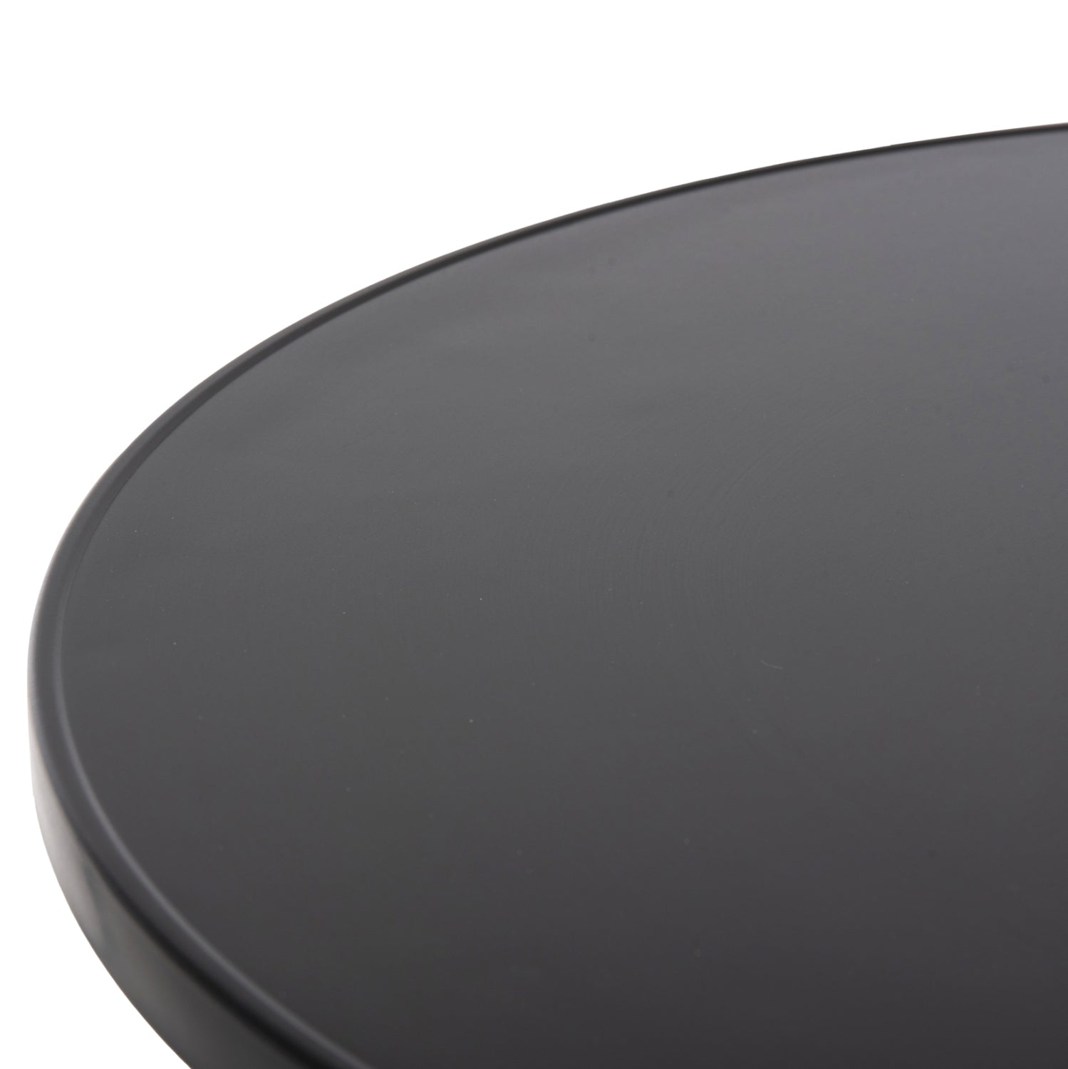 Маса Джос алуминиева черен цвят ф60см/70см