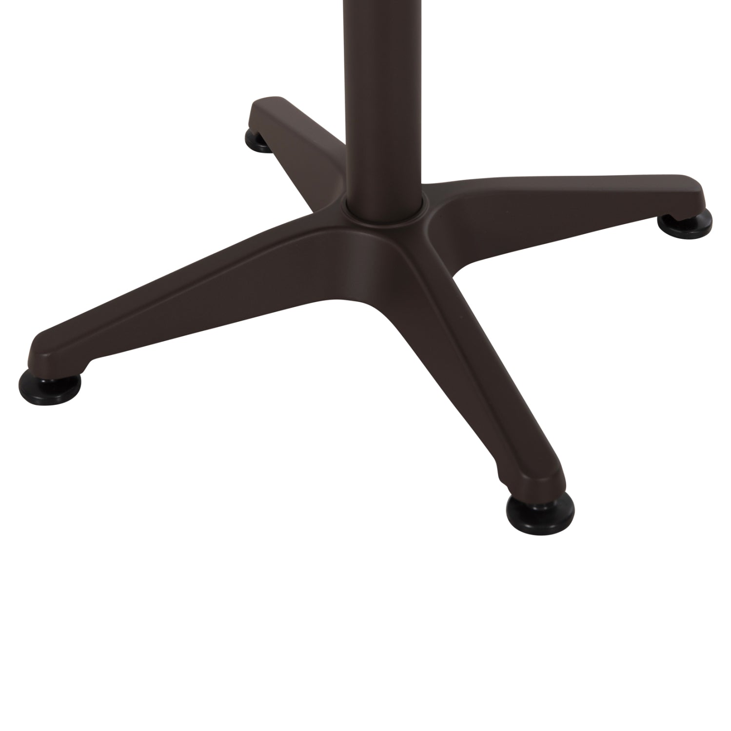 Маса Джос ф 60см кафяв цвят  алуминиева