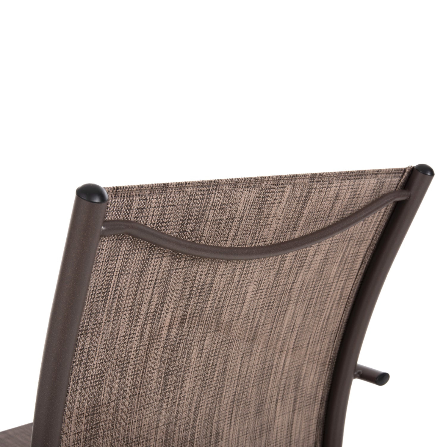 Фотьойл Redan кафяв метал-кафяв текстилен 56x60x88см