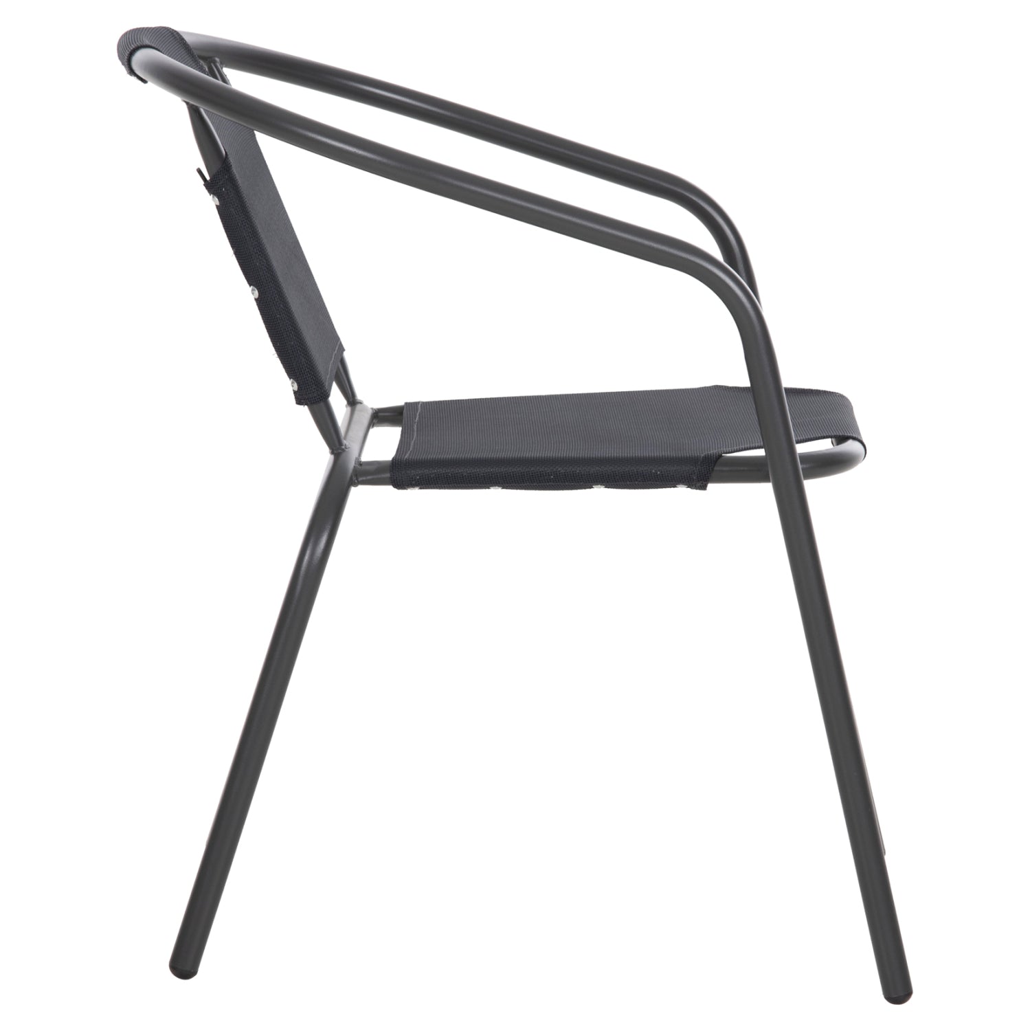 Стол LEDAN сив цвят 55x58x72см