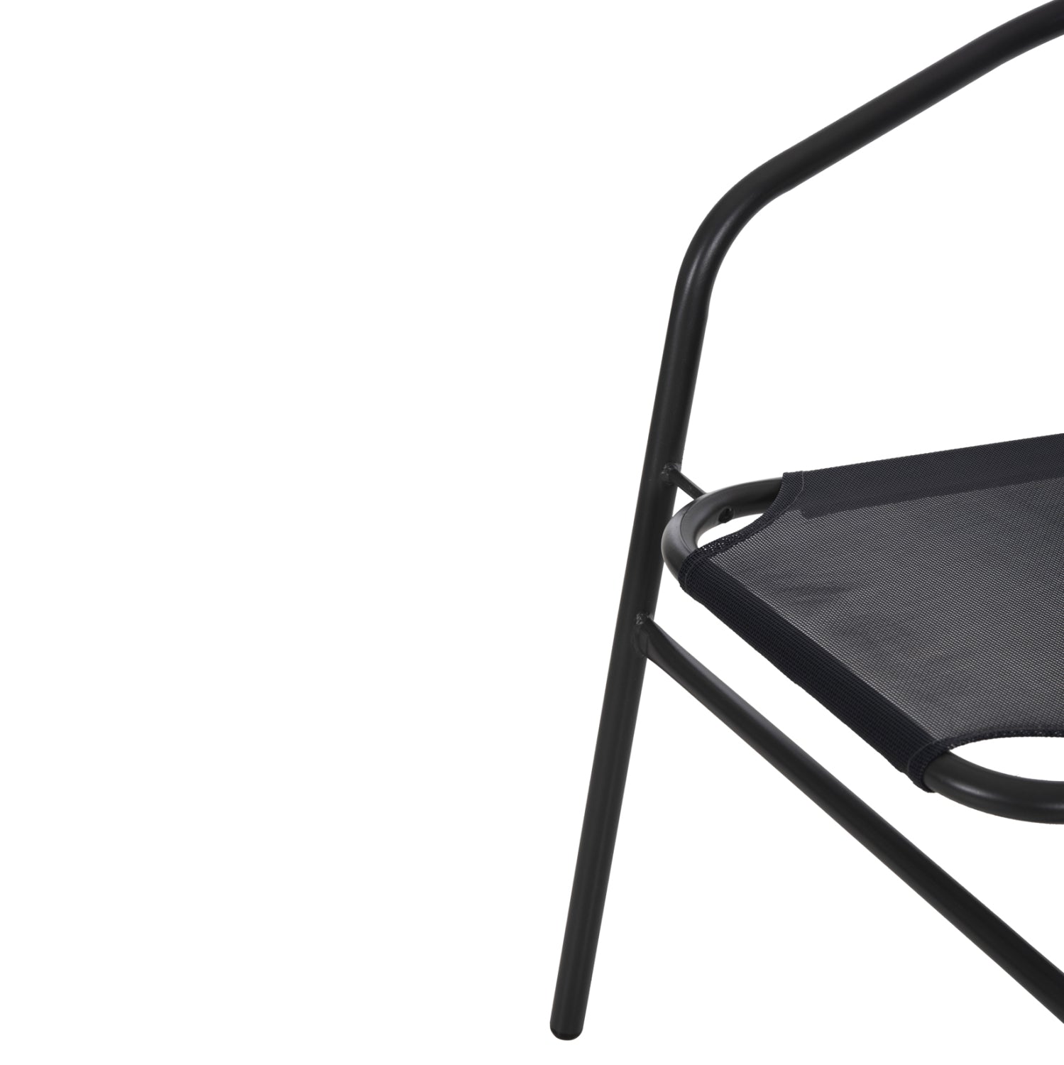 Стол Ледан сив цвят 55x58x72