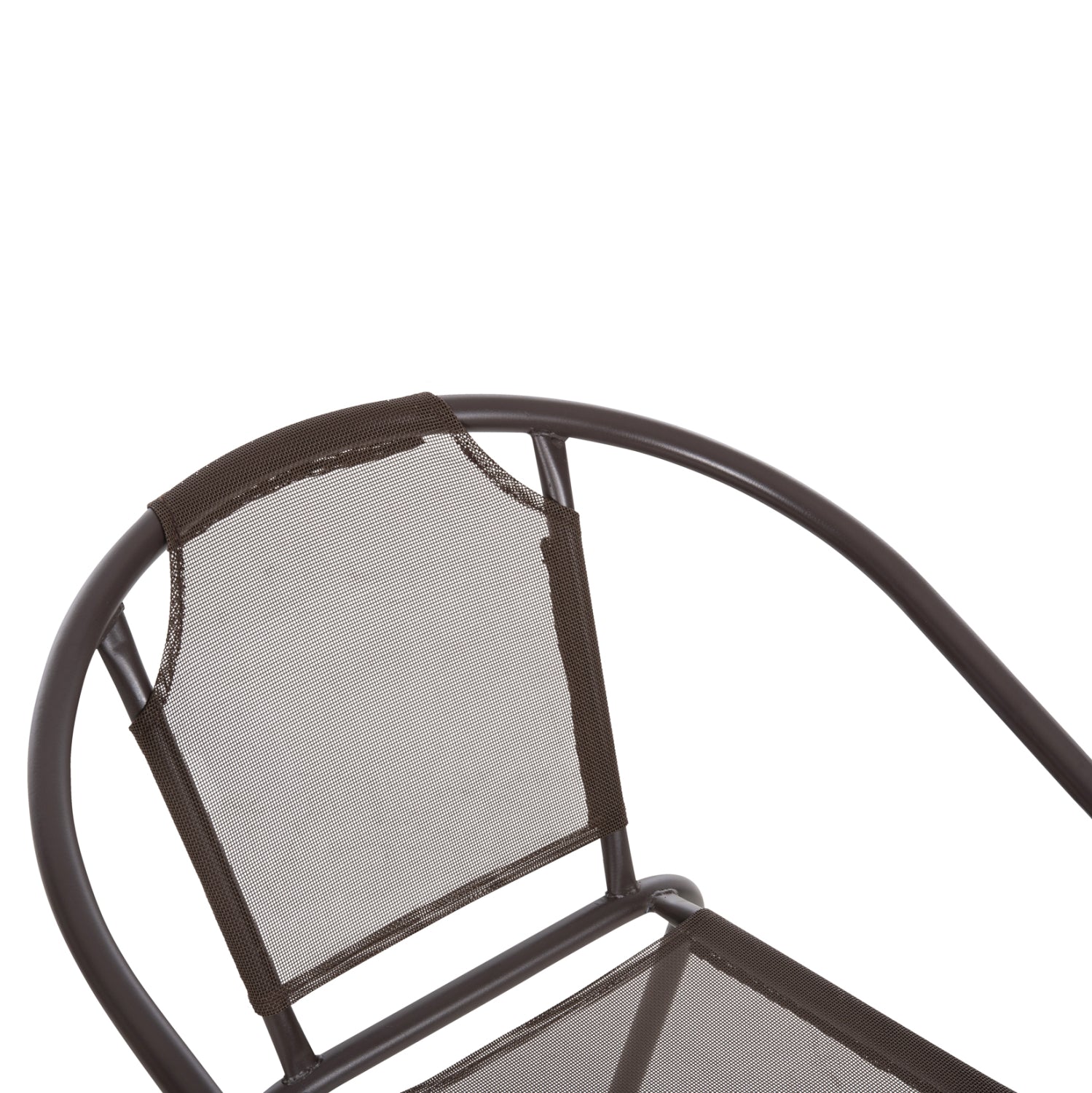Стол LEDAN  кафяв цвят 55x58x72