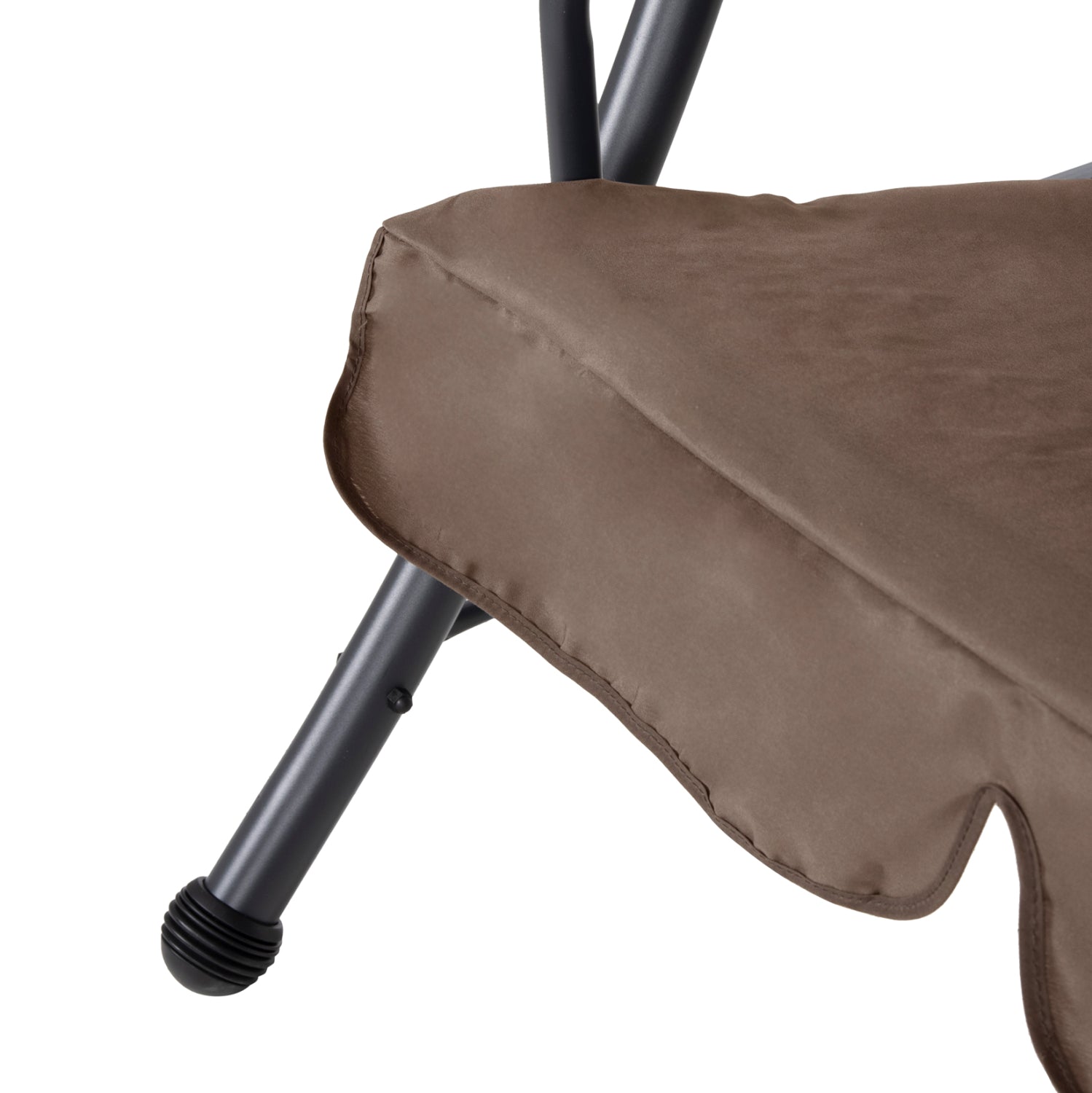 Люлка Ликид -3 местна кафяв цвят/сив метал 200x120x164см