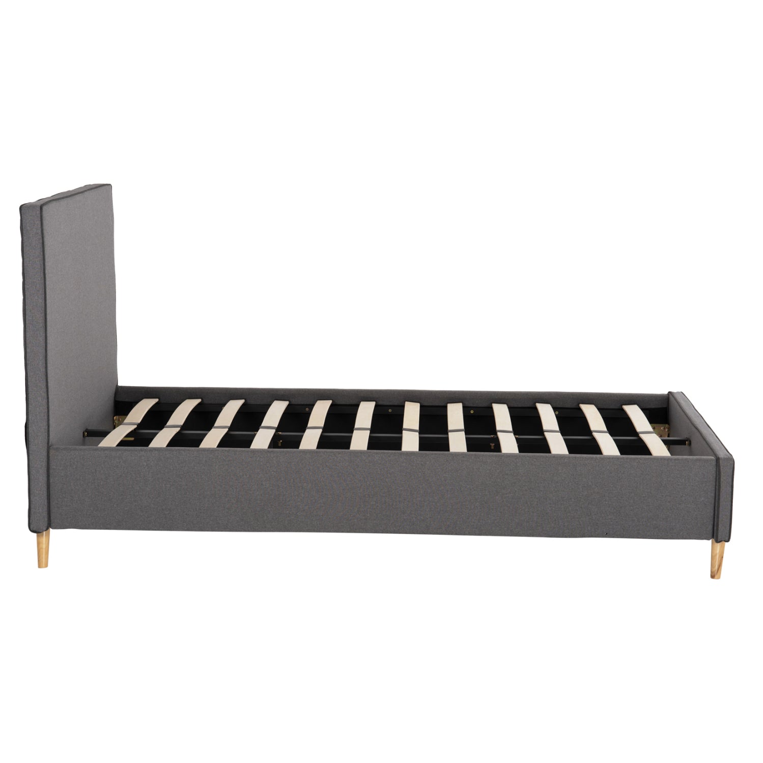 Легло MAYLIN в сив плат  за матрак 120x200 см