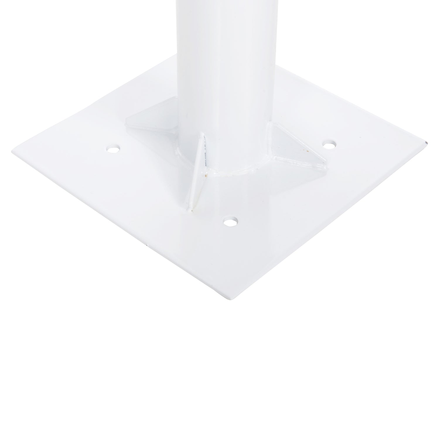 Стойка за чадър бял цвят  Φ60 мм x 51 см