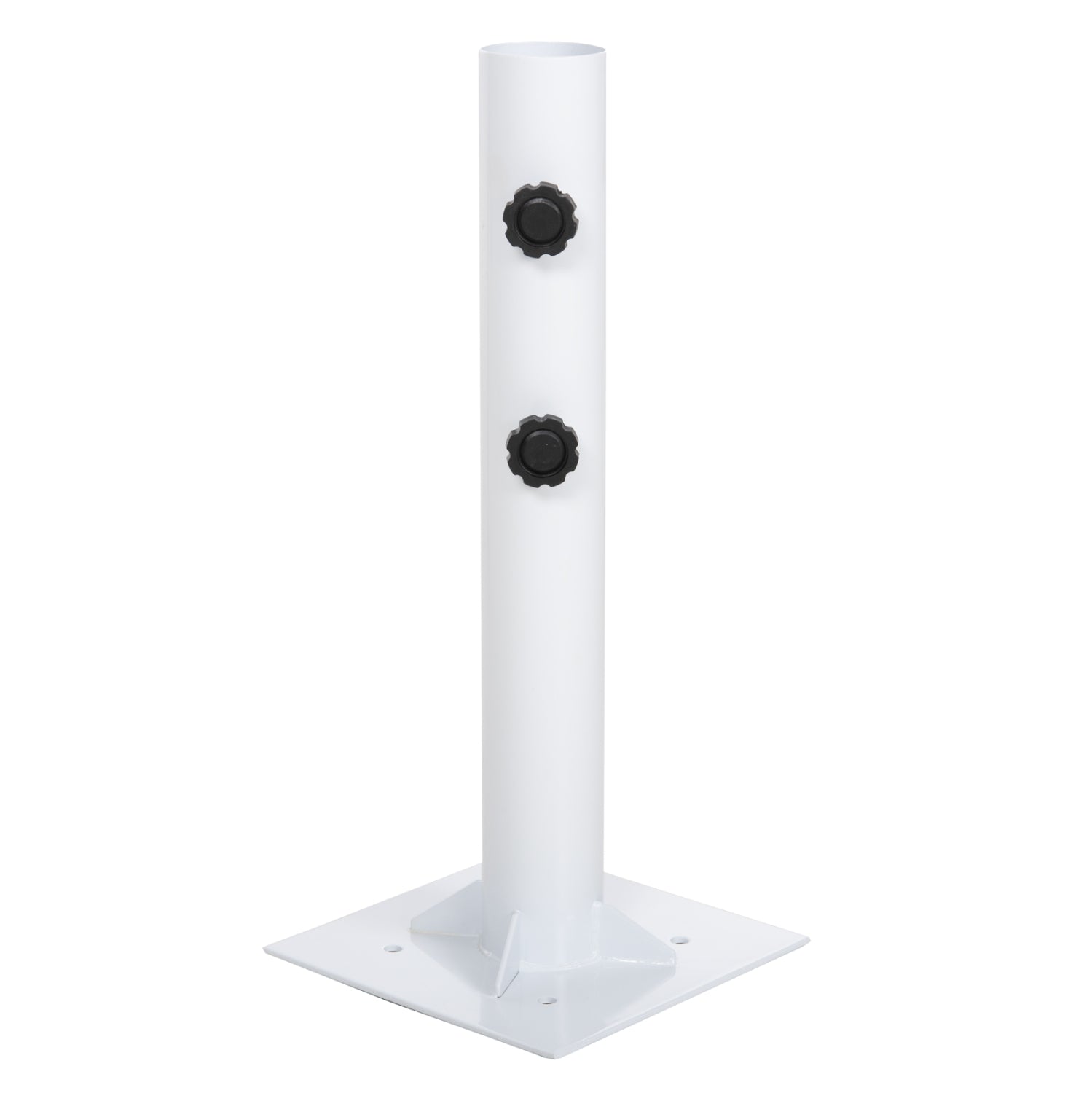 Стойка за чадър бял цвят  Φ60 мм x 51 см